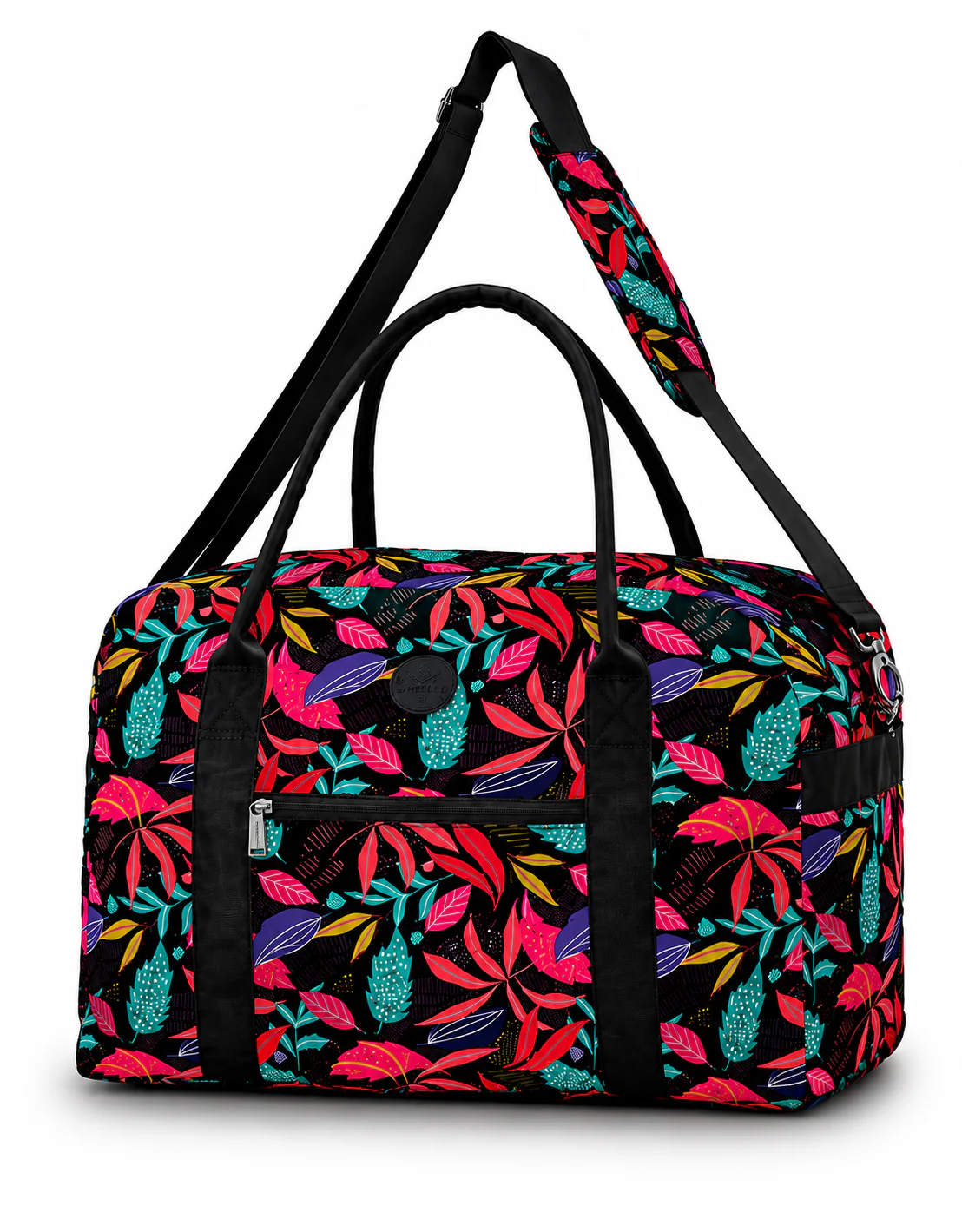 Fashion 50cm Medium Tote Bag - Black Tropical