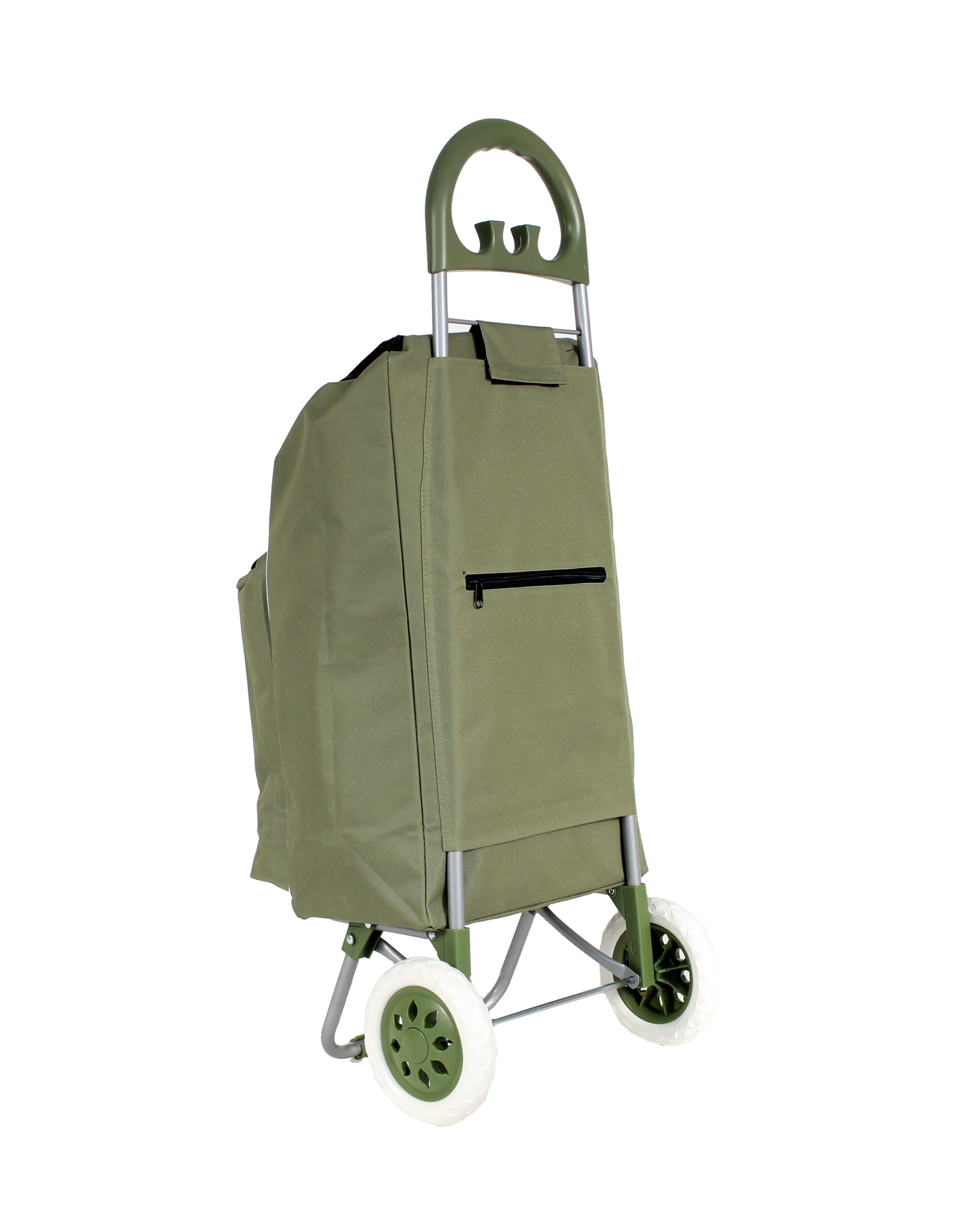 70 Litre Shopping Trolley - Khaki - Image 2