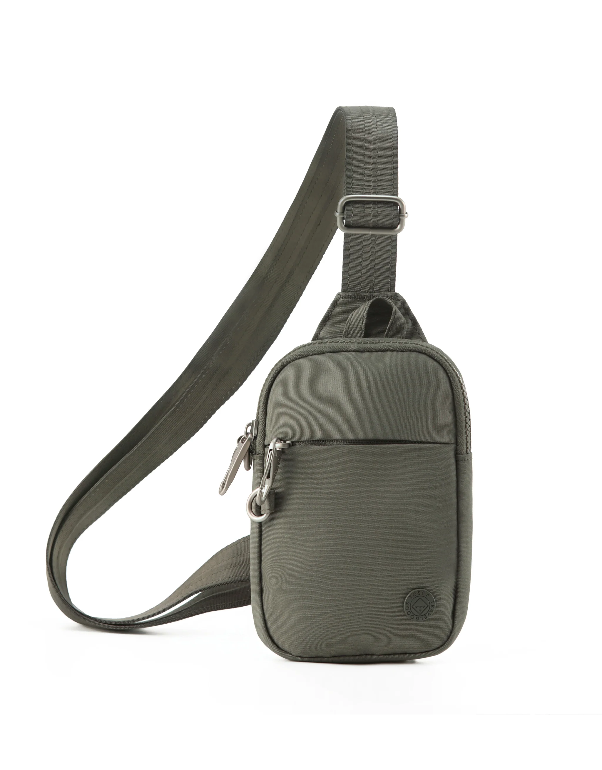 Anti Theft Small Slinger Bag - Khaki