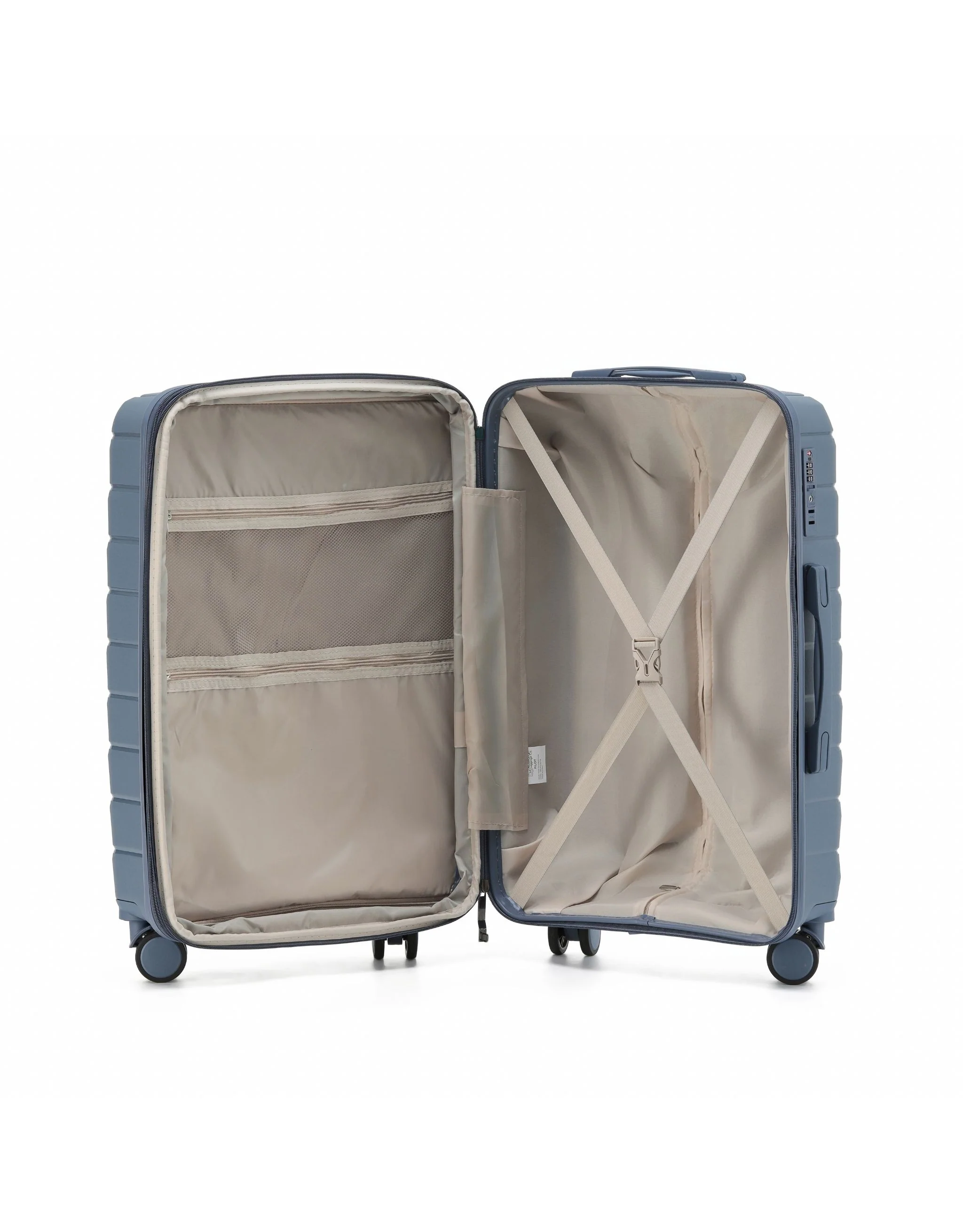 Aus Luggage Pilot 55cm Small Hard Carry On - Slate - Image 4