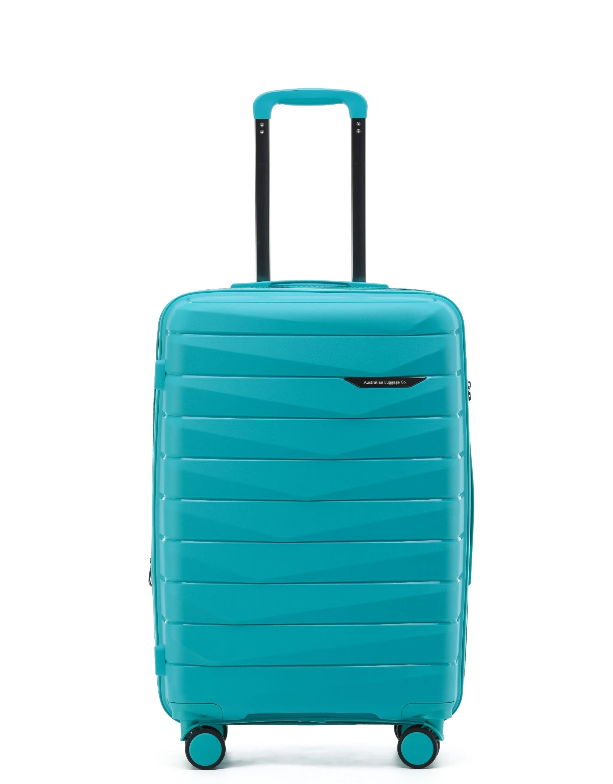 Aus Luggage Pilot 65cm Medium Hard Suitcase - Teal - Image 3