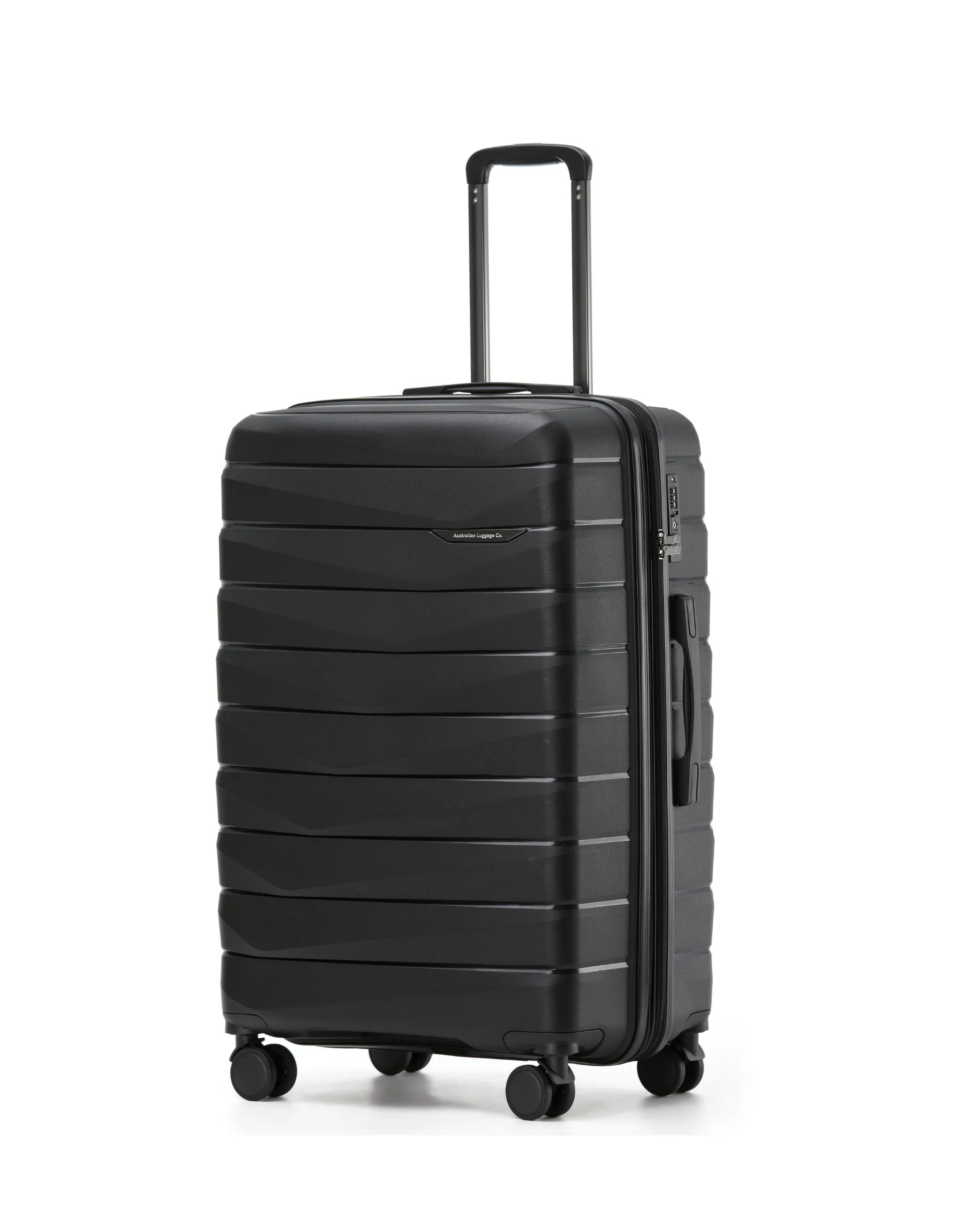 Aus Luggage Pilot Hard Suitcase 2 Piece Set - Black - Image 2