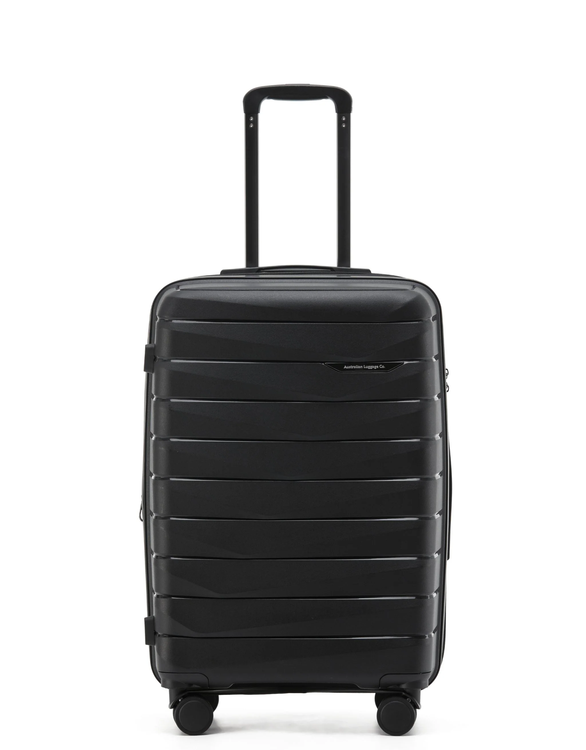 Aus Luggage Pilot Hard Suitcase 2 Piece Set - Black - Image 3