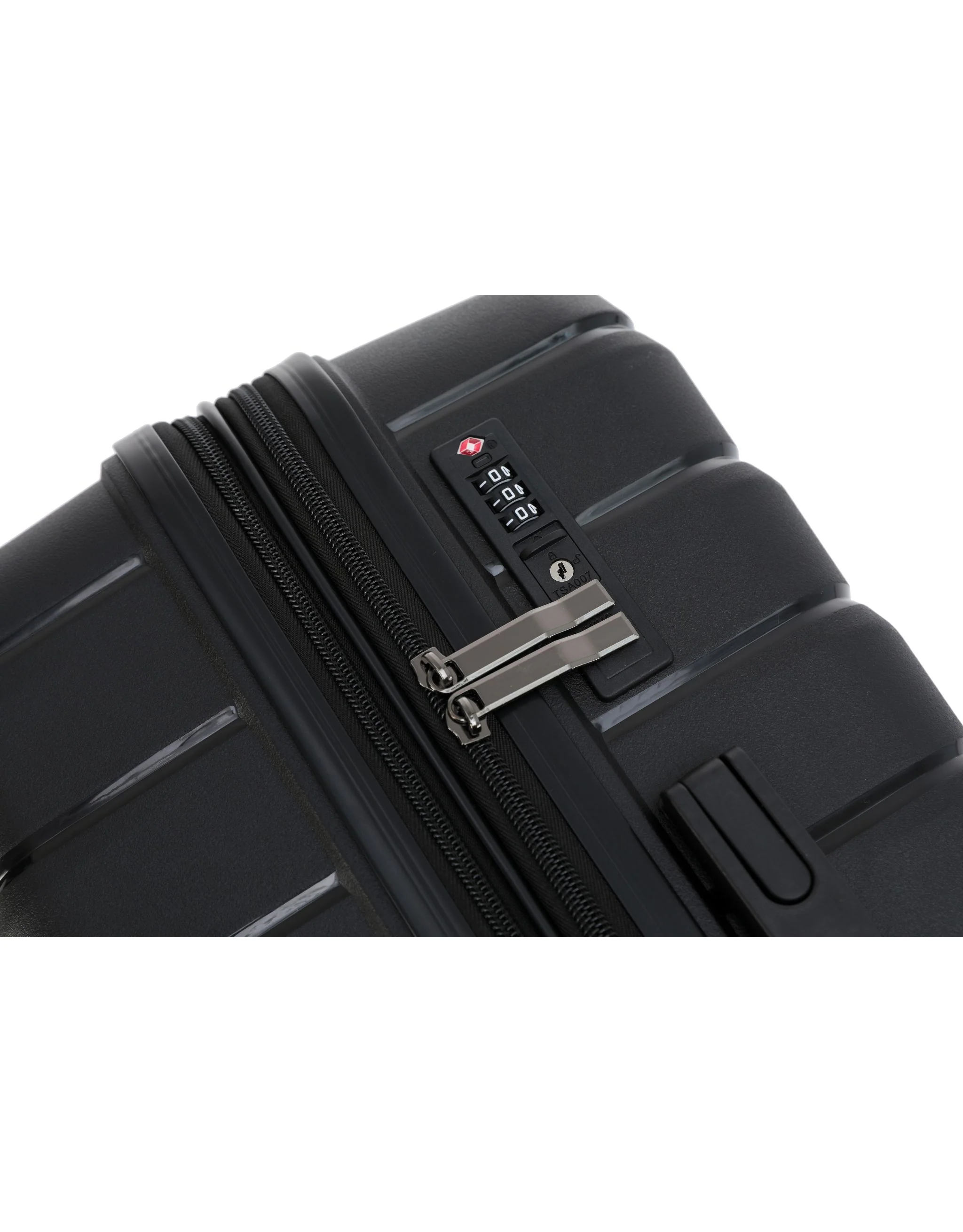 Aus Luggage Pilot Hard Suitcase 2 Piece Set - Black - Image 7