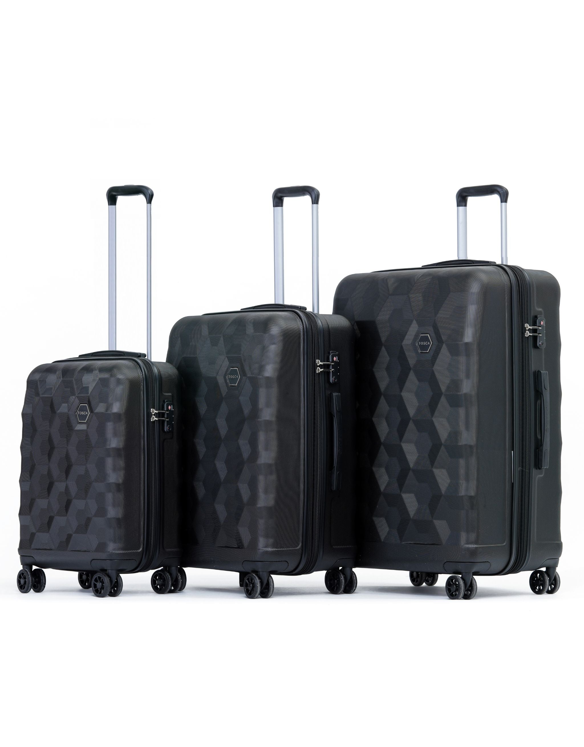 Bahamas 55cm Hard Case Carry On - Black - Image 5