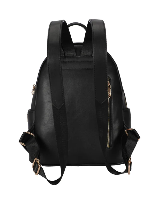 Casual Fashion PU Mickey Backpack - Black - Image 2