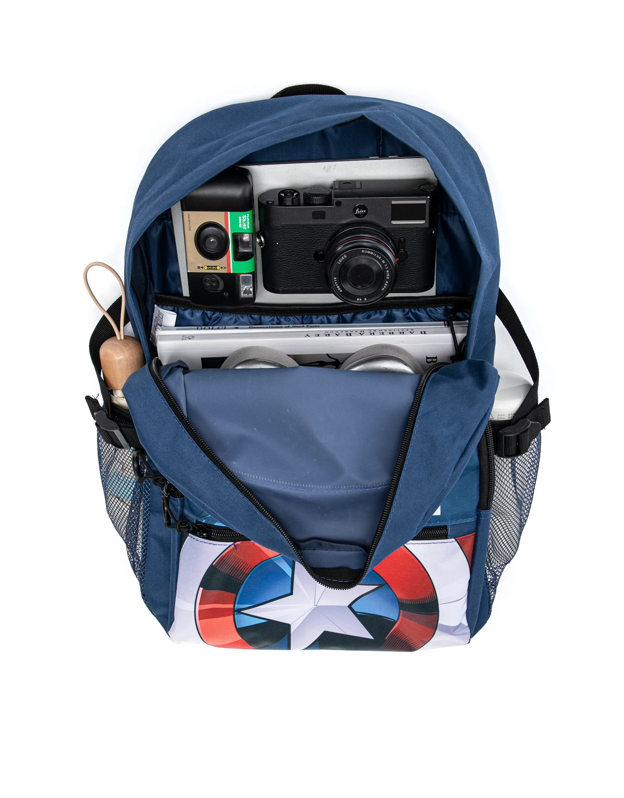 Marvel Captain America 26L Backpack - Navy - Image 3