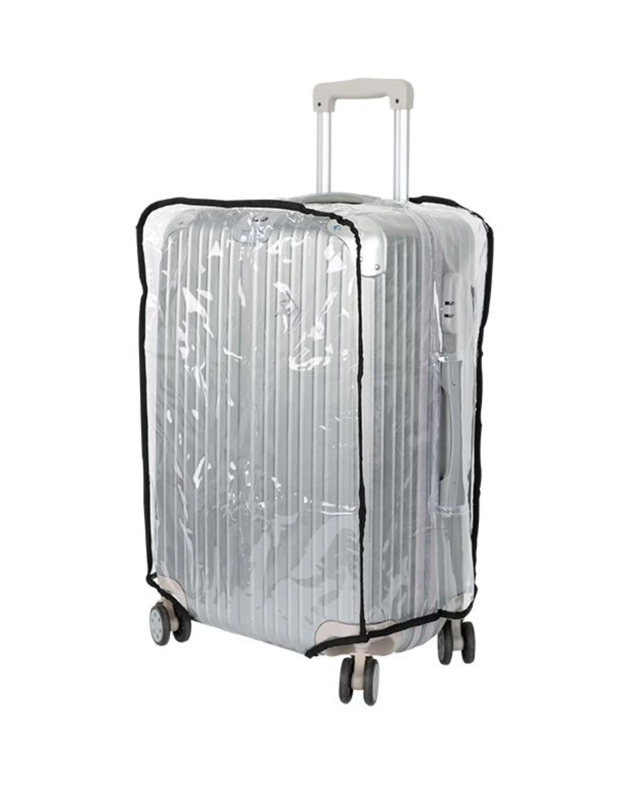 Clear Luggage Cover - Large - Transparent
