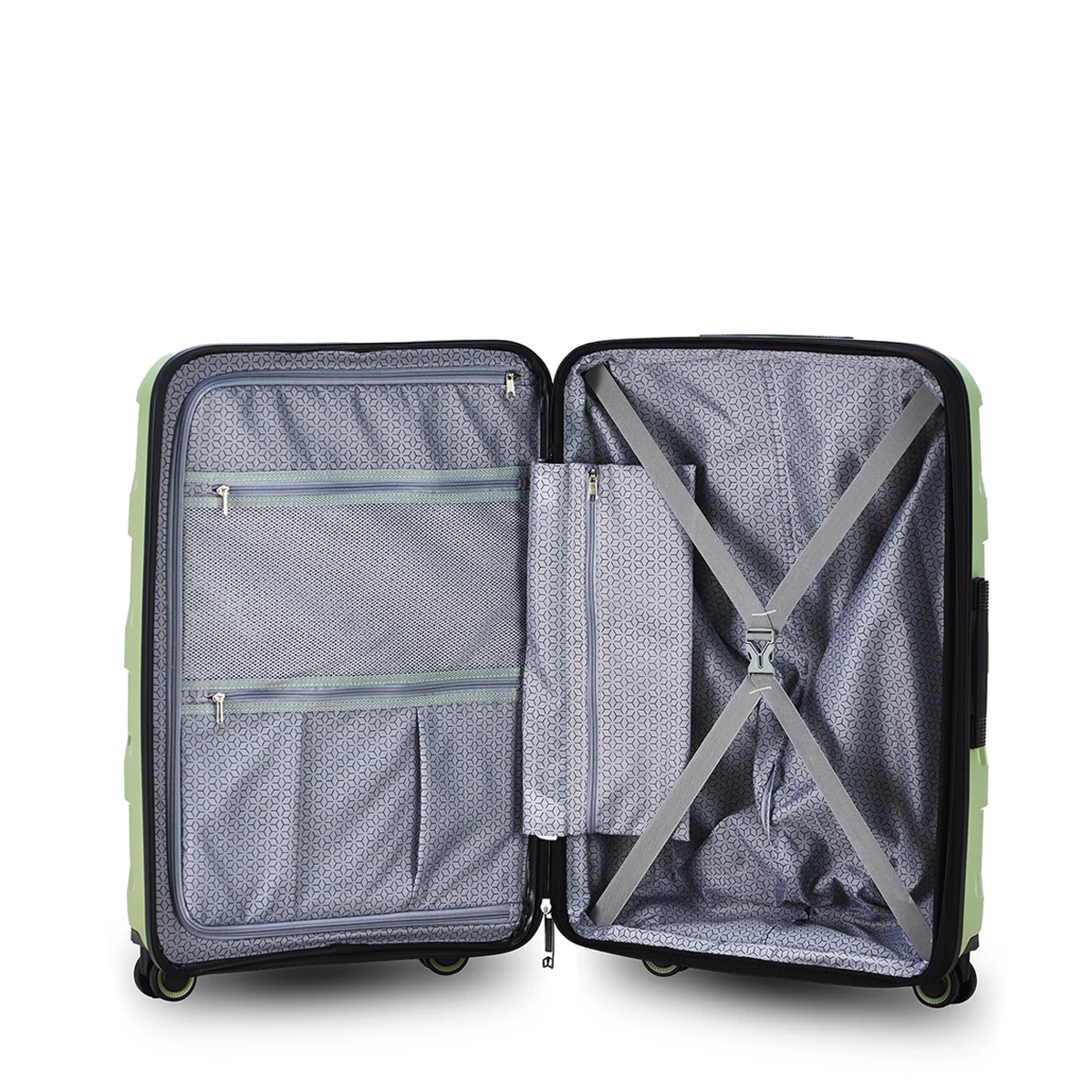 Comet 67cm Medium Hard Trolley Case - Sage Green - Image 3