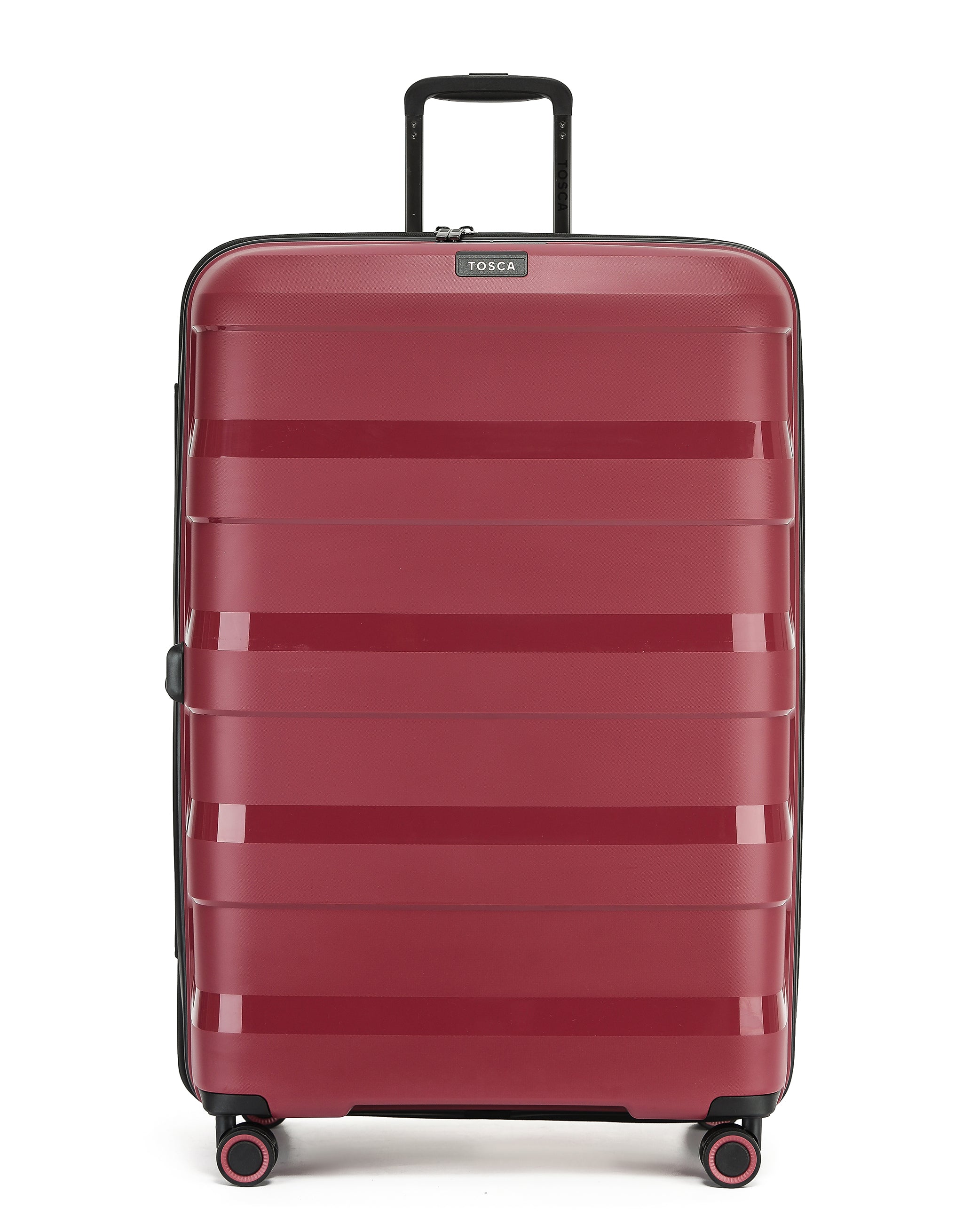 Comet 81cm X-Large Hard Trolley Case - Rumba Red - Image 2