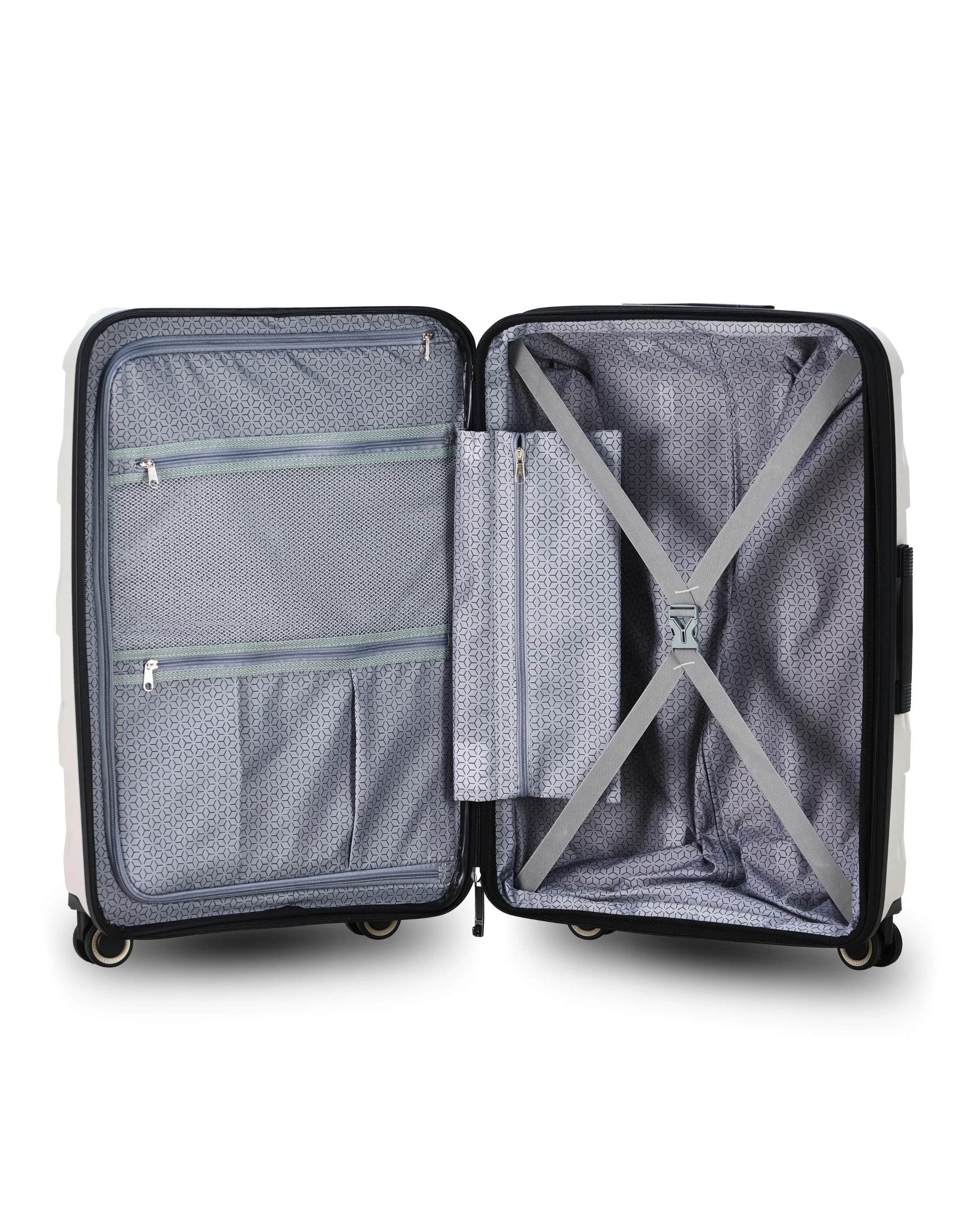 Comet Hard Suitcase 3 Piece Set - Cobblestone - Image 5