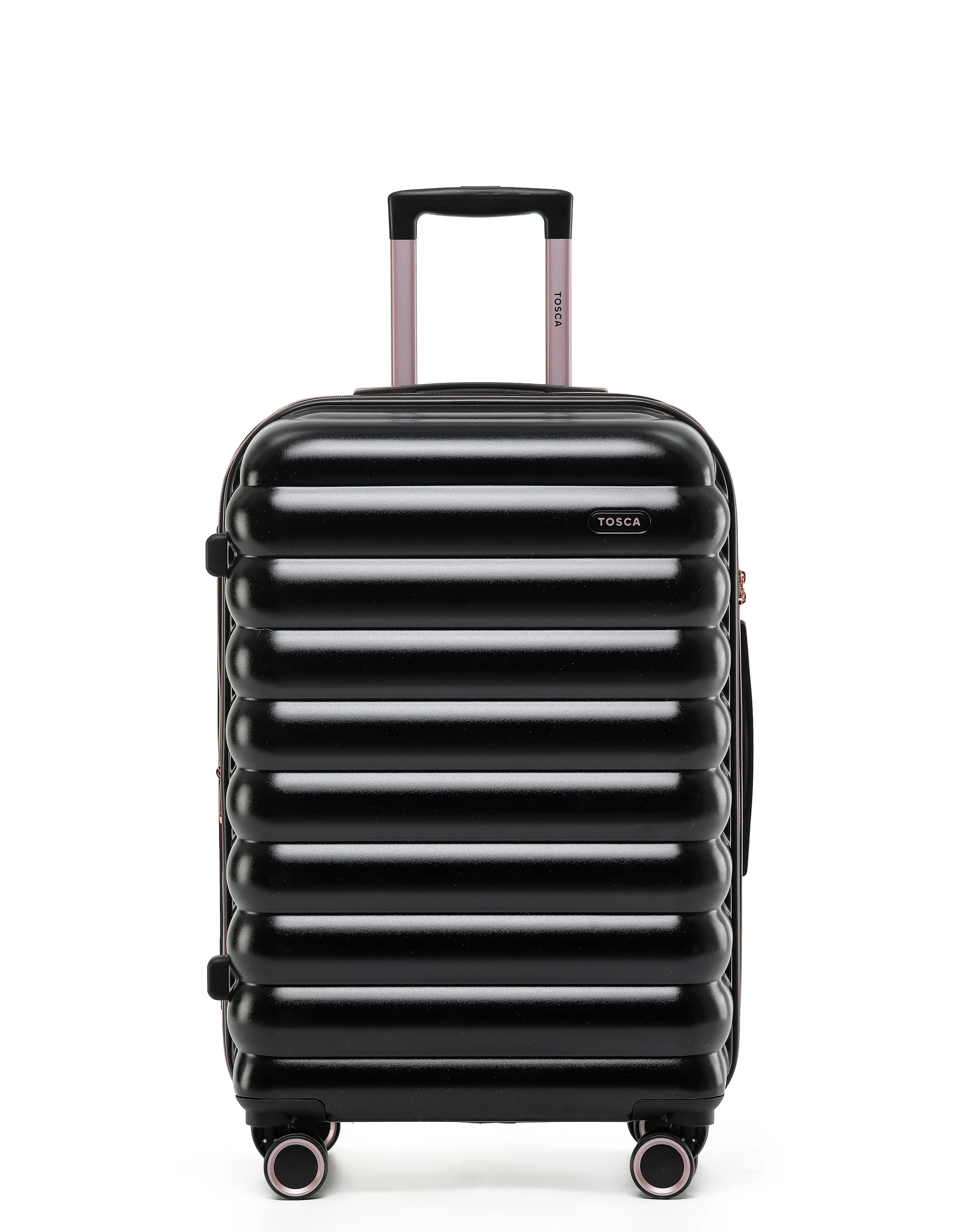 Como 67cm Medium Hard Suitcase - Black - Image 2