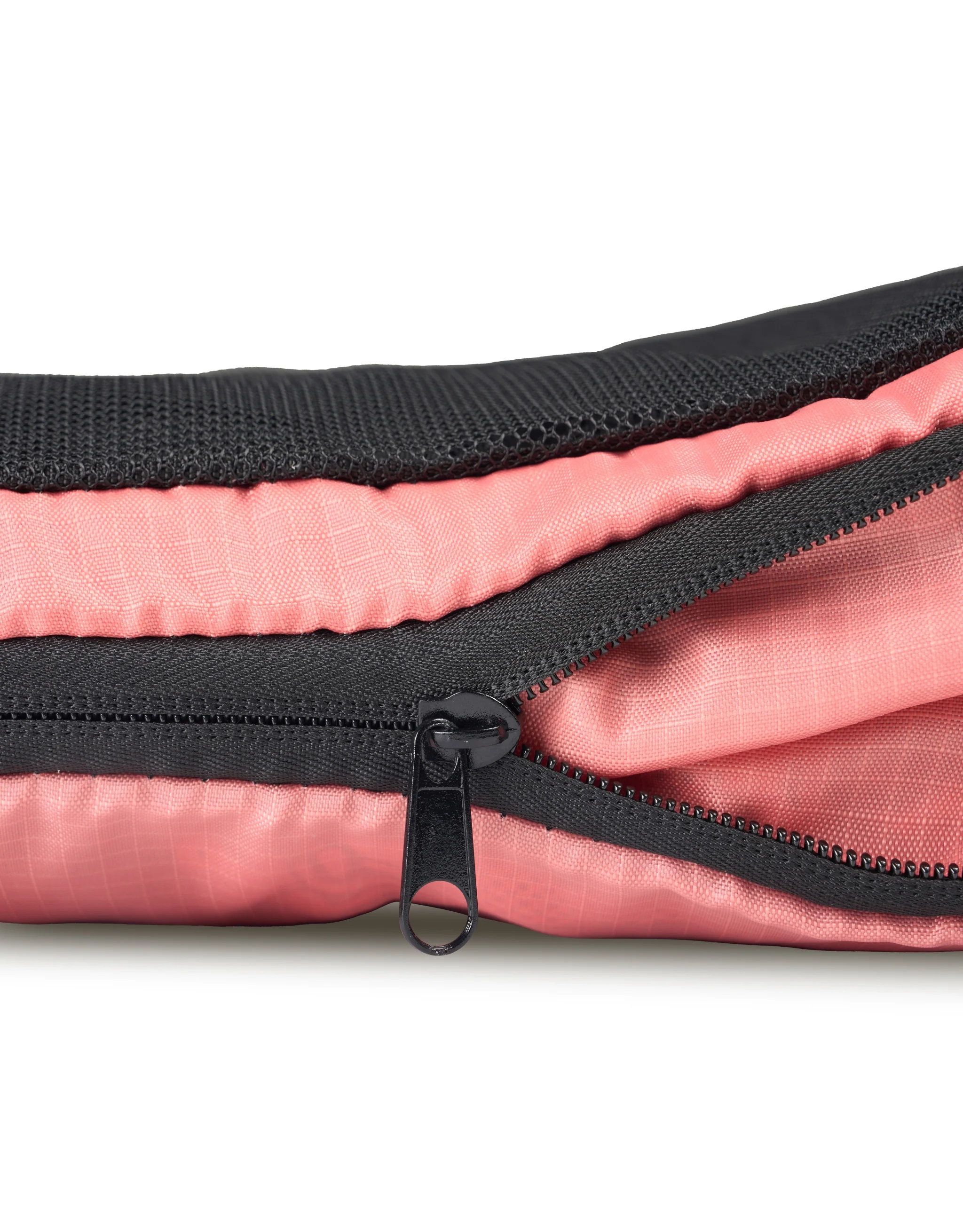 Small Compression Packing Cube Pack (x2) Coral / Black - Image 4