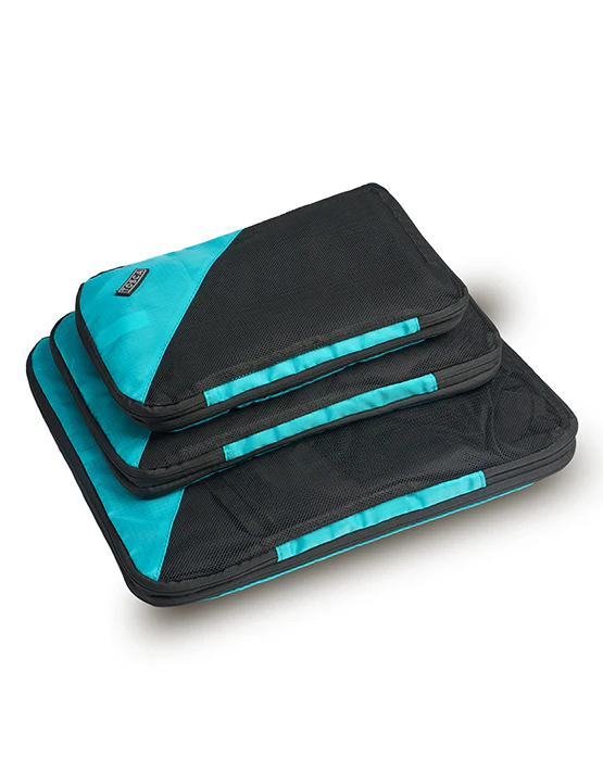 Compression Packing Cube Bundle (Set of 6) Teal / Black