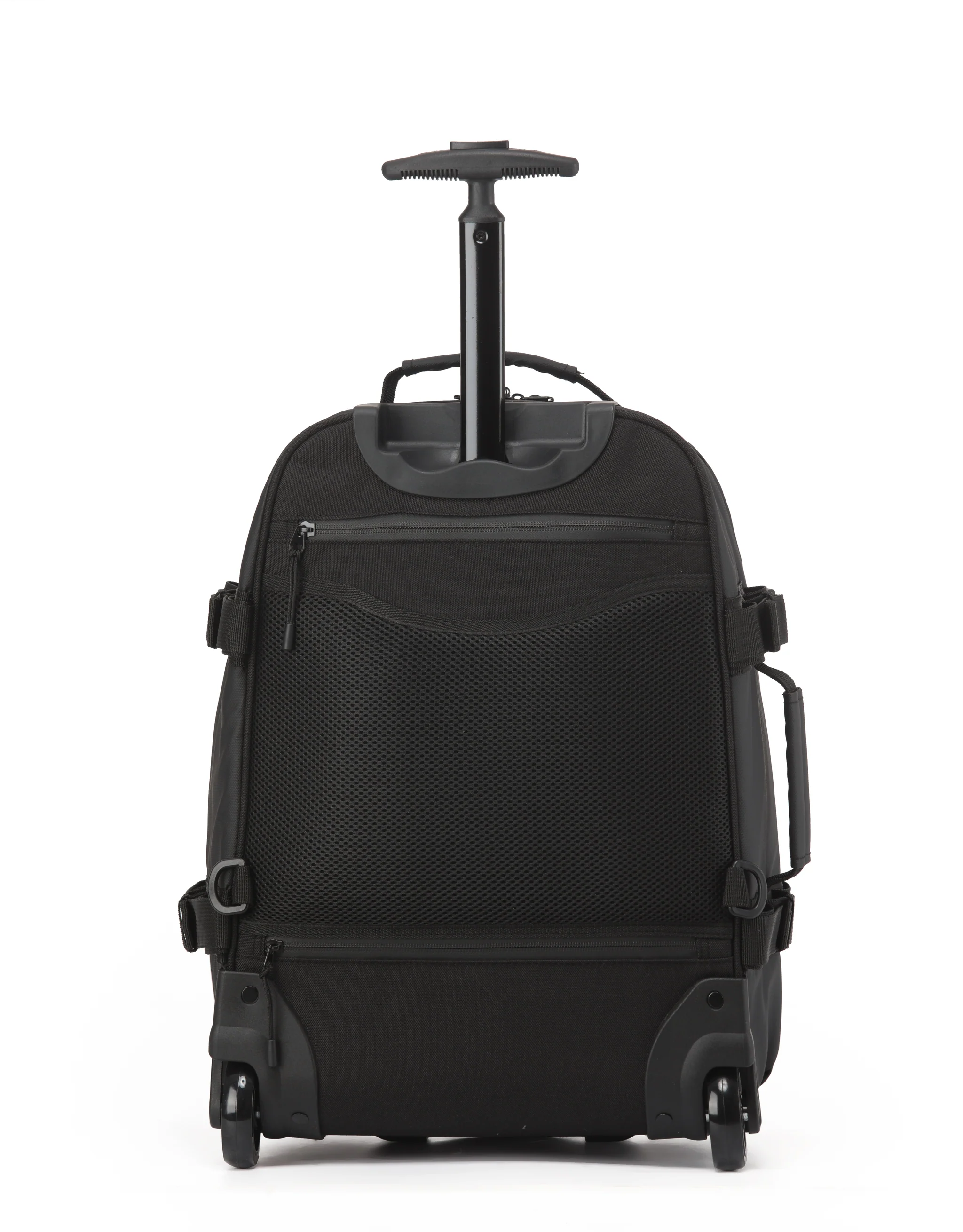 Delta 51cm Deluxe Onboard Trolley Backpack - Black - Image 3