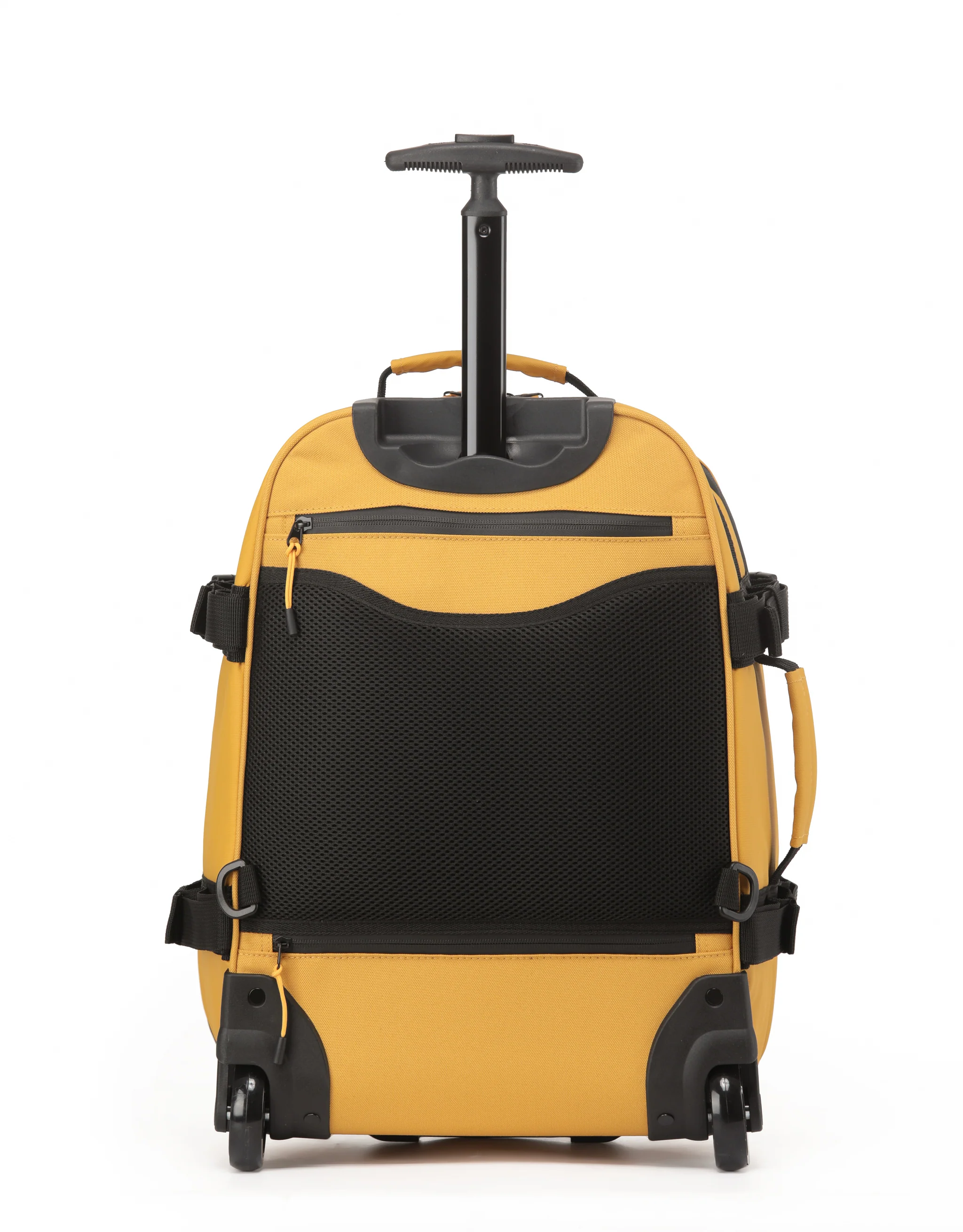 Delta 51cm Deluxe Onboard Trolley Backpack - Yellow - Image 3