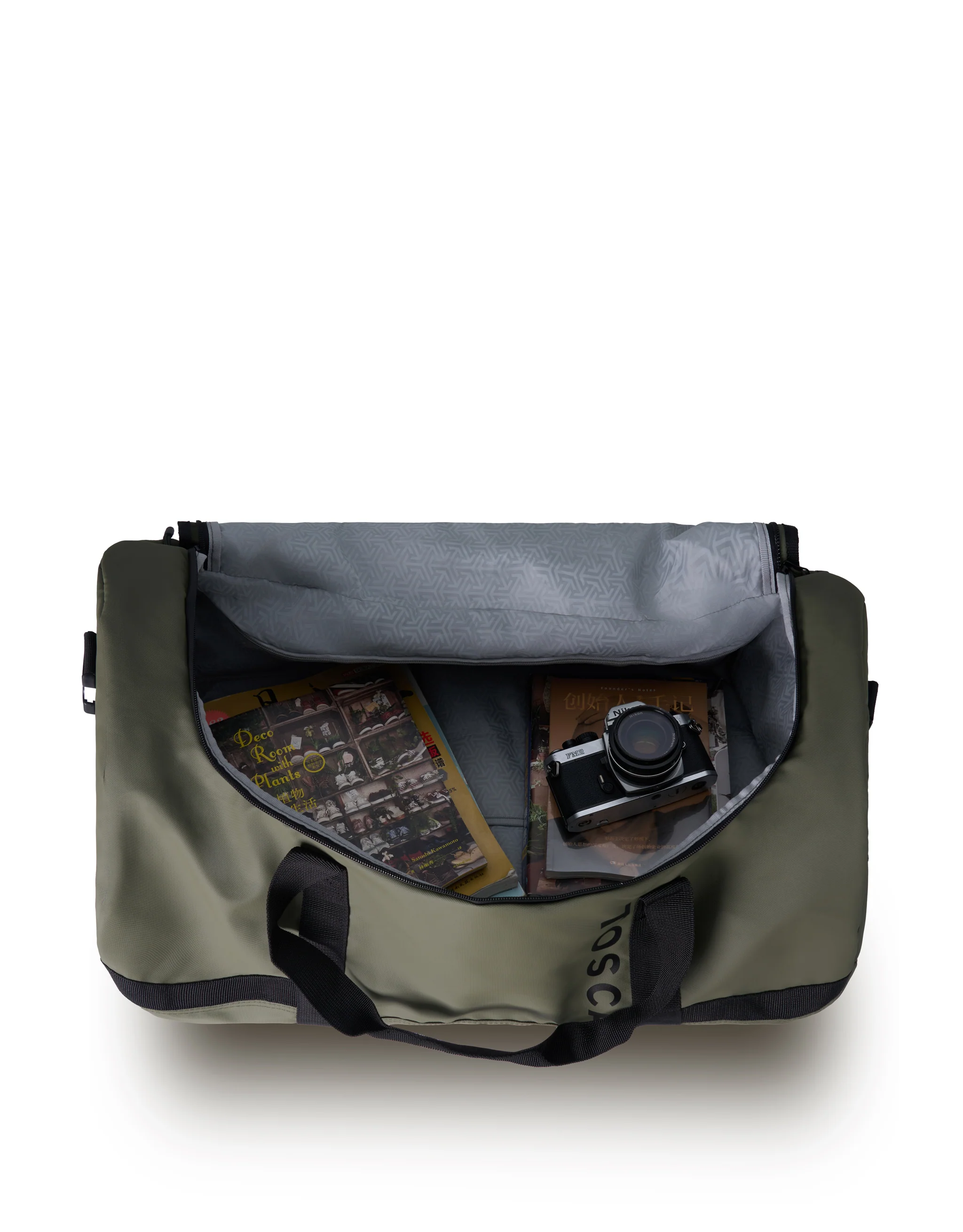 Delta 65cm Large Barrel Duffle Bag - Khaki - Image 3