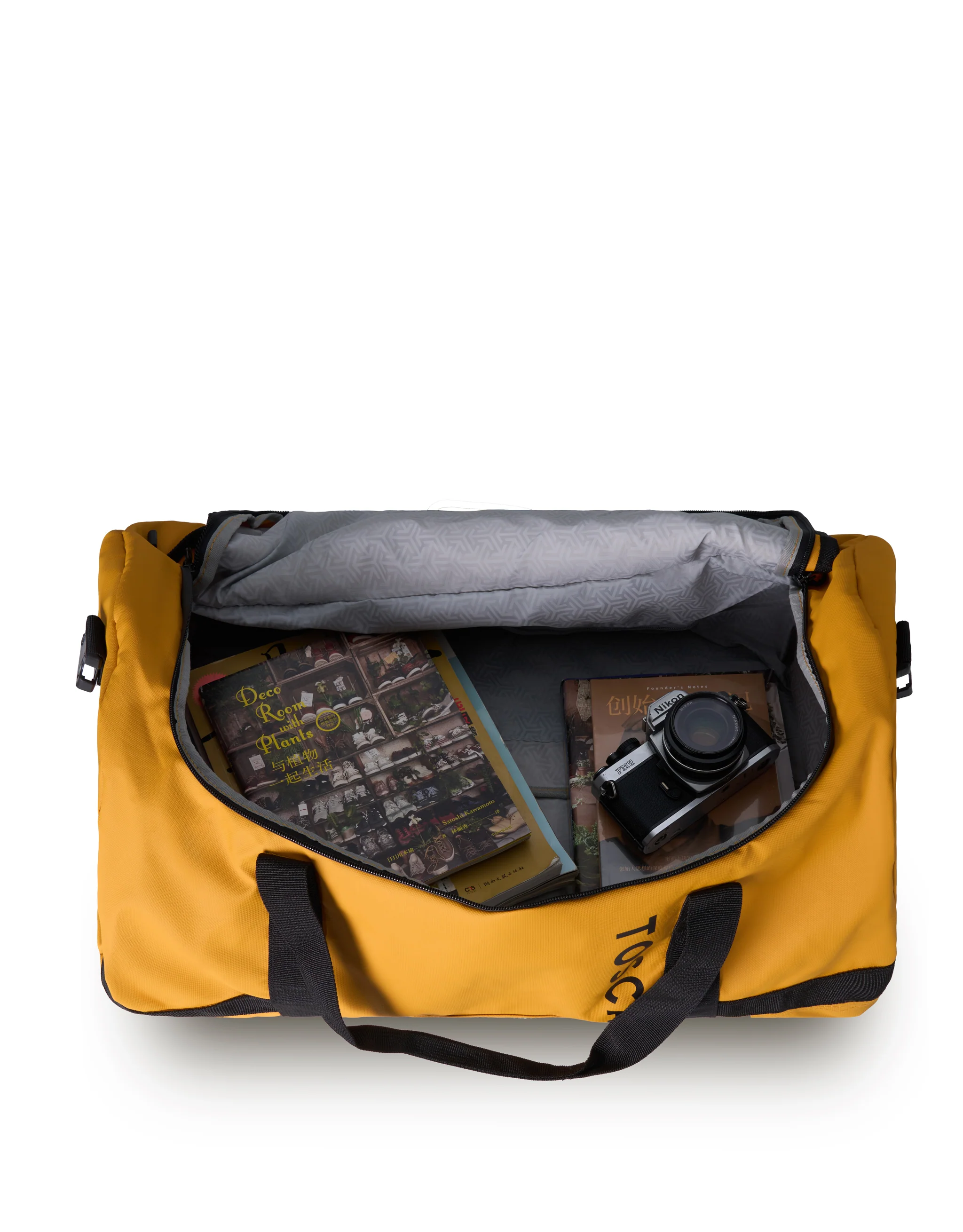 Delta 65cm Large Barrel Duffle Bag - Yellow - Image 3
