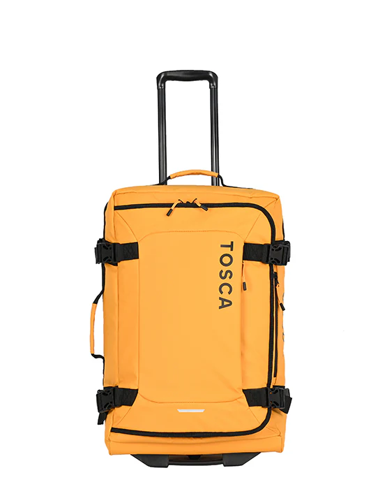 Delta Upright 60cm Duffle Wheel Bag - Yellow - Image 3