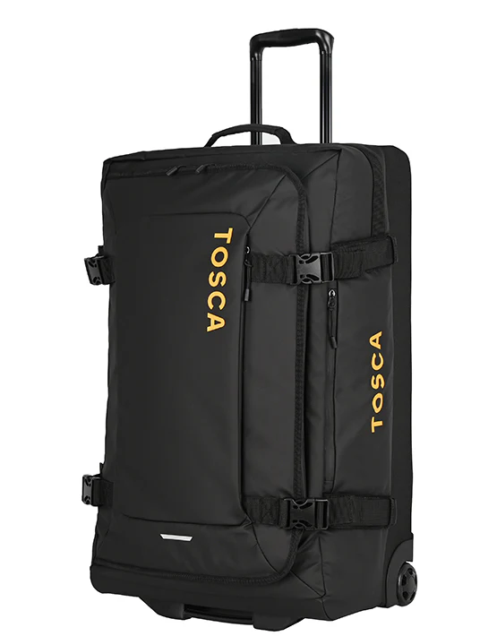 Delta Upright 70cm Large Duffle Wheel Bag - Black