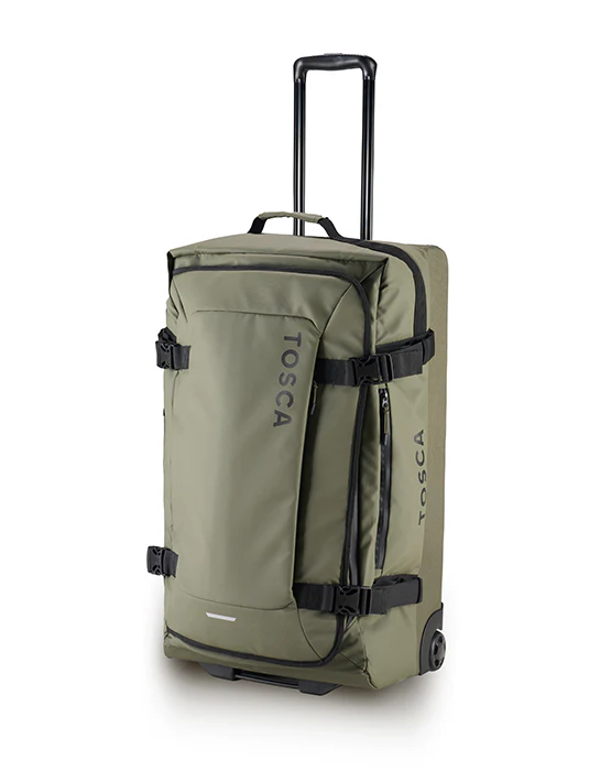 Delta Upright 70cm Large Duffle Wheel Bag - Khaki