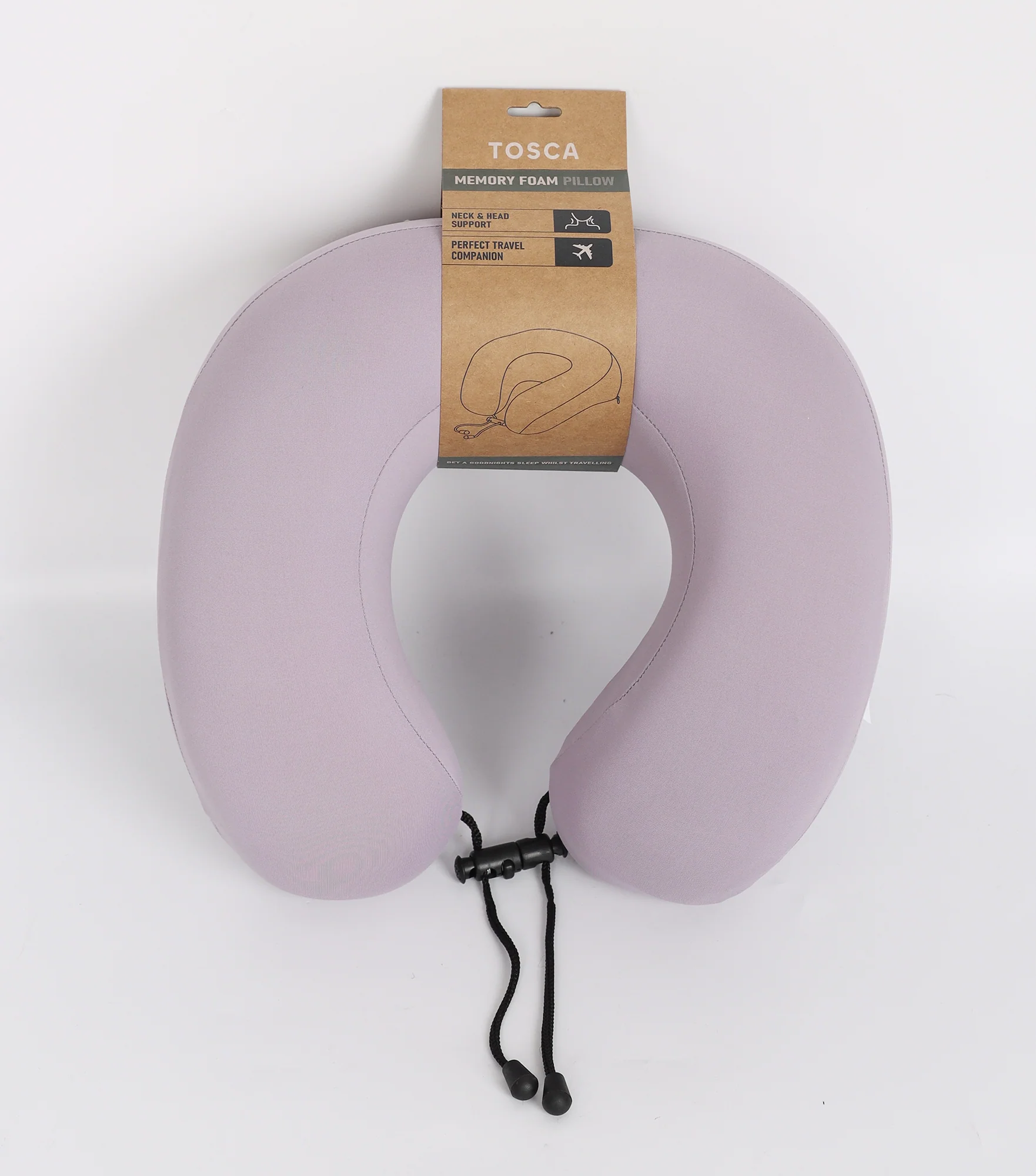 Deluxe Memory Foam Neck Cushion - Lavender - Image 2