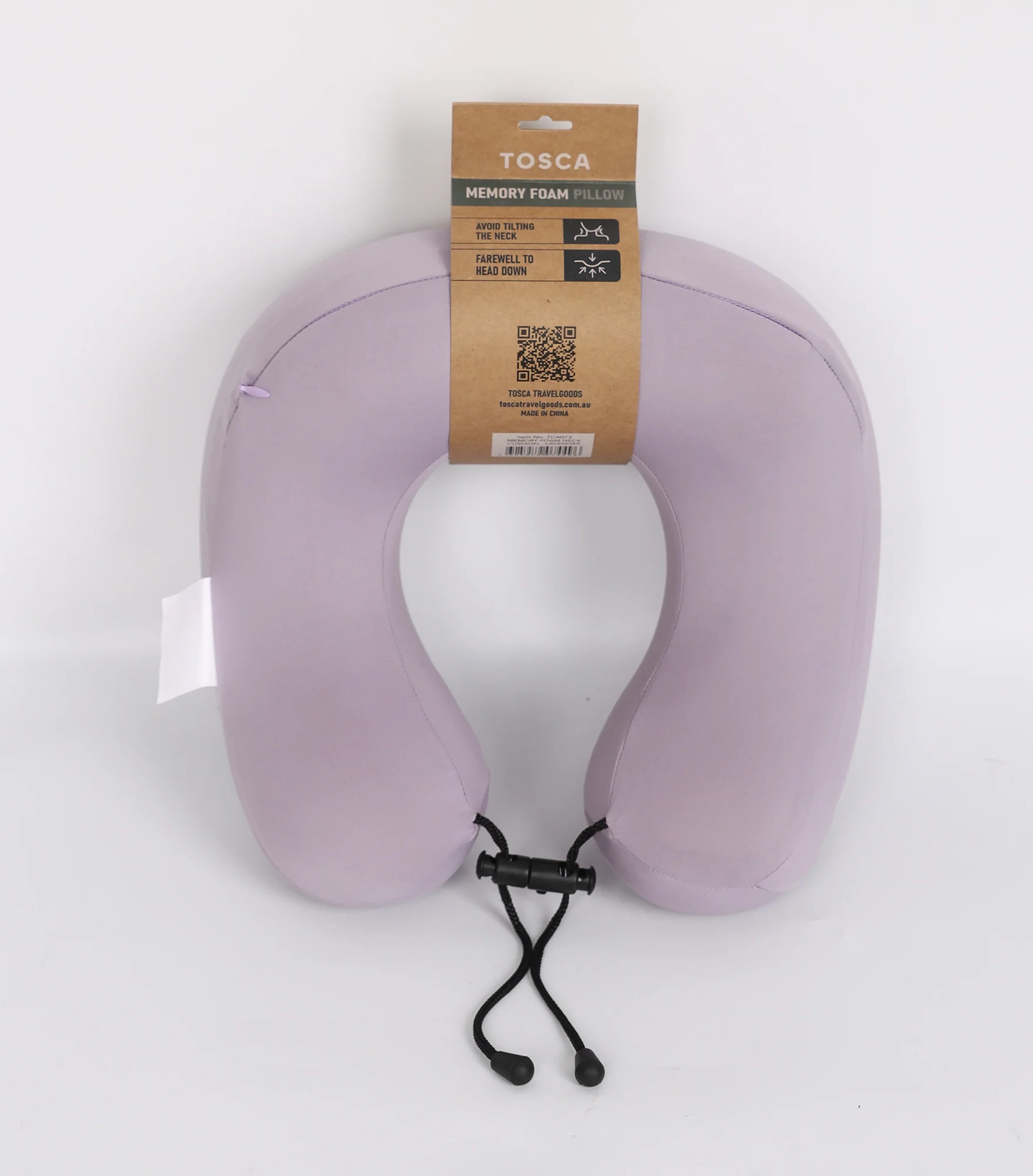 Deluxe Memory Foam Neck Cushion - Lavender - Image 3