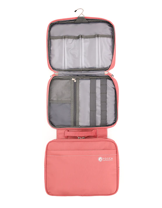 Deluxe Travel Organiser - Peach Blossom - Image 4