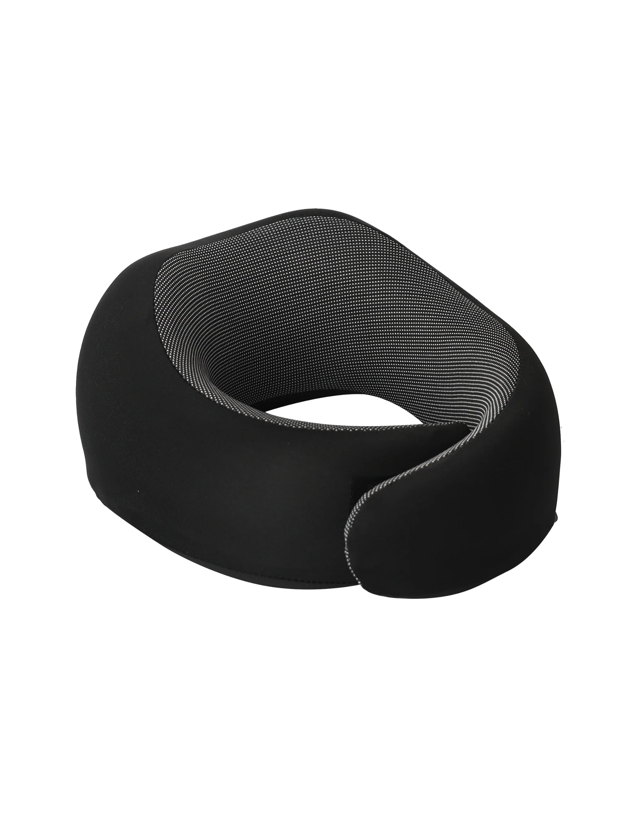 Deluxe Wrap Around Memory Foam Neck Cushion - Black