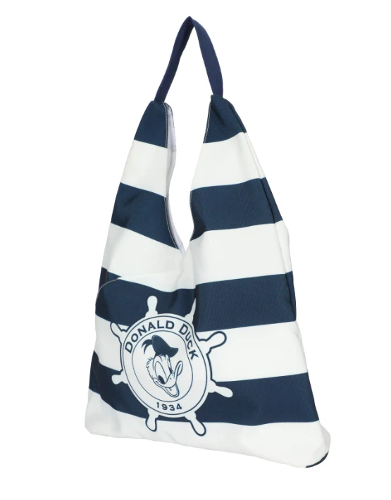 Disney Donald Duck Canvas Shopper - Black/Blue