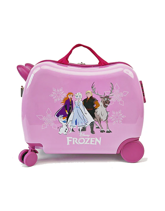 Disney Frozen Small Ride-On Hard Suitcase - Pink