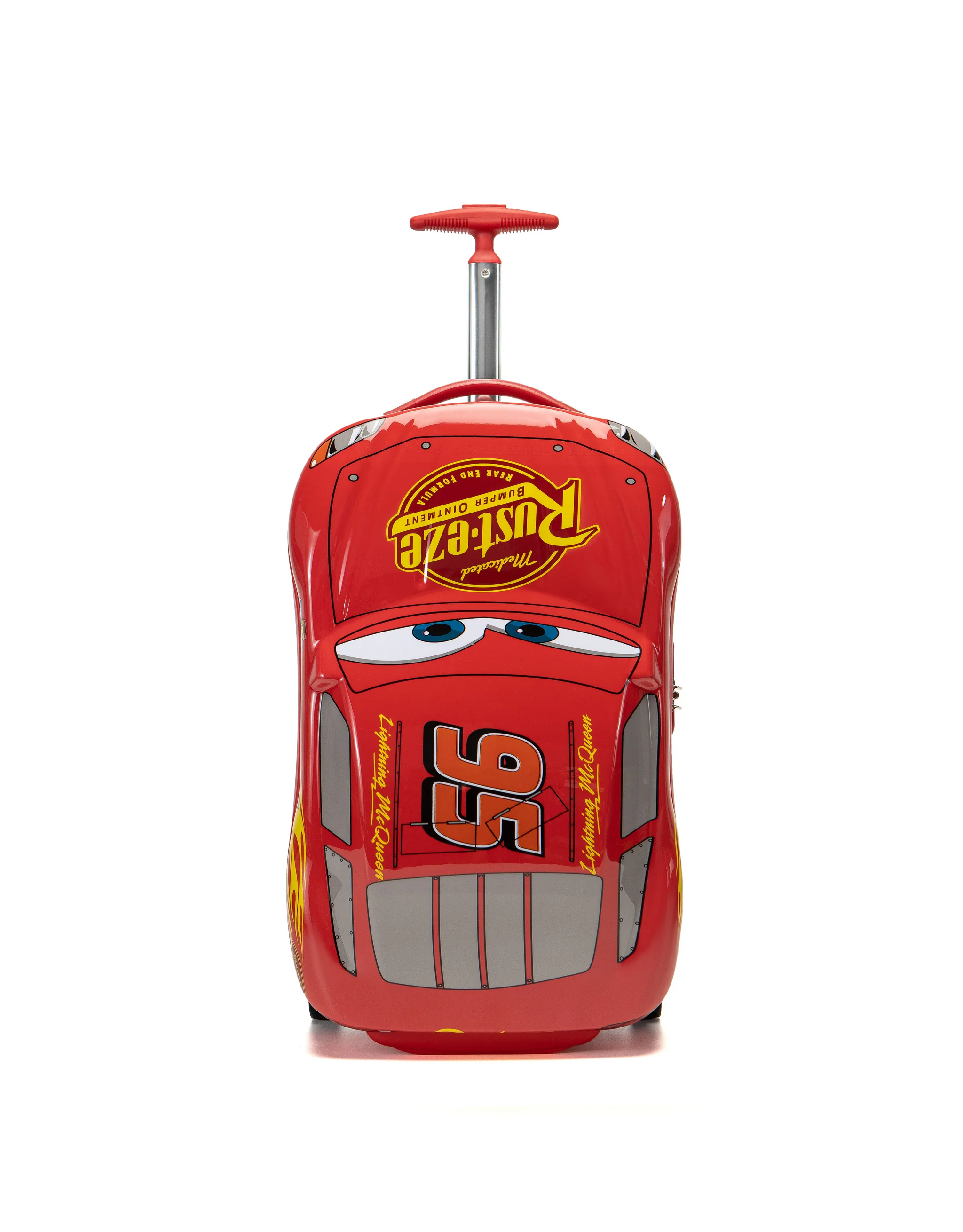 Disney Lightning McQueen 50cm Small Hard Carry On - Red - Image 2