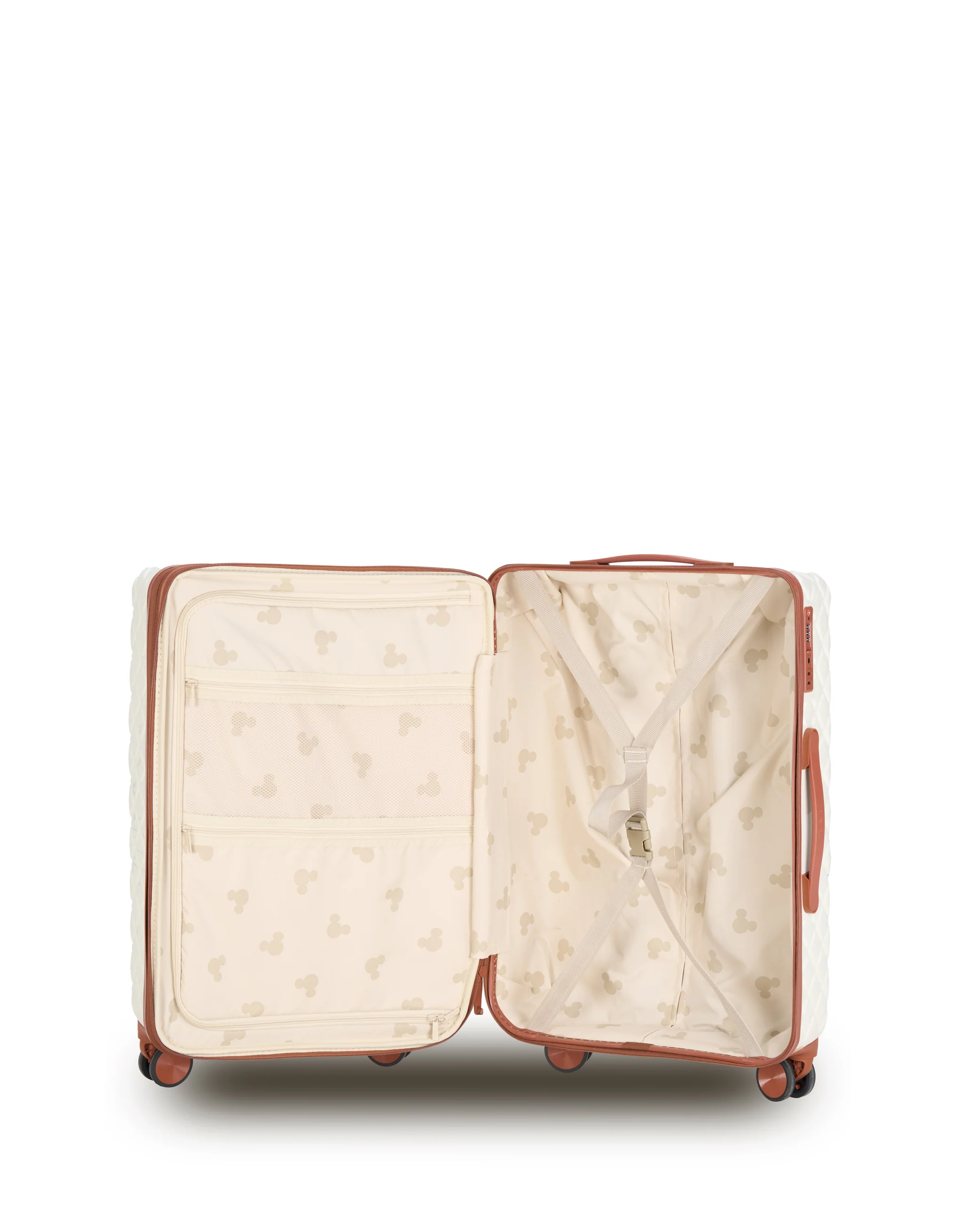 Disney Mickey Mouse 54cm Small Hard Carry On - Ivory - Image 3