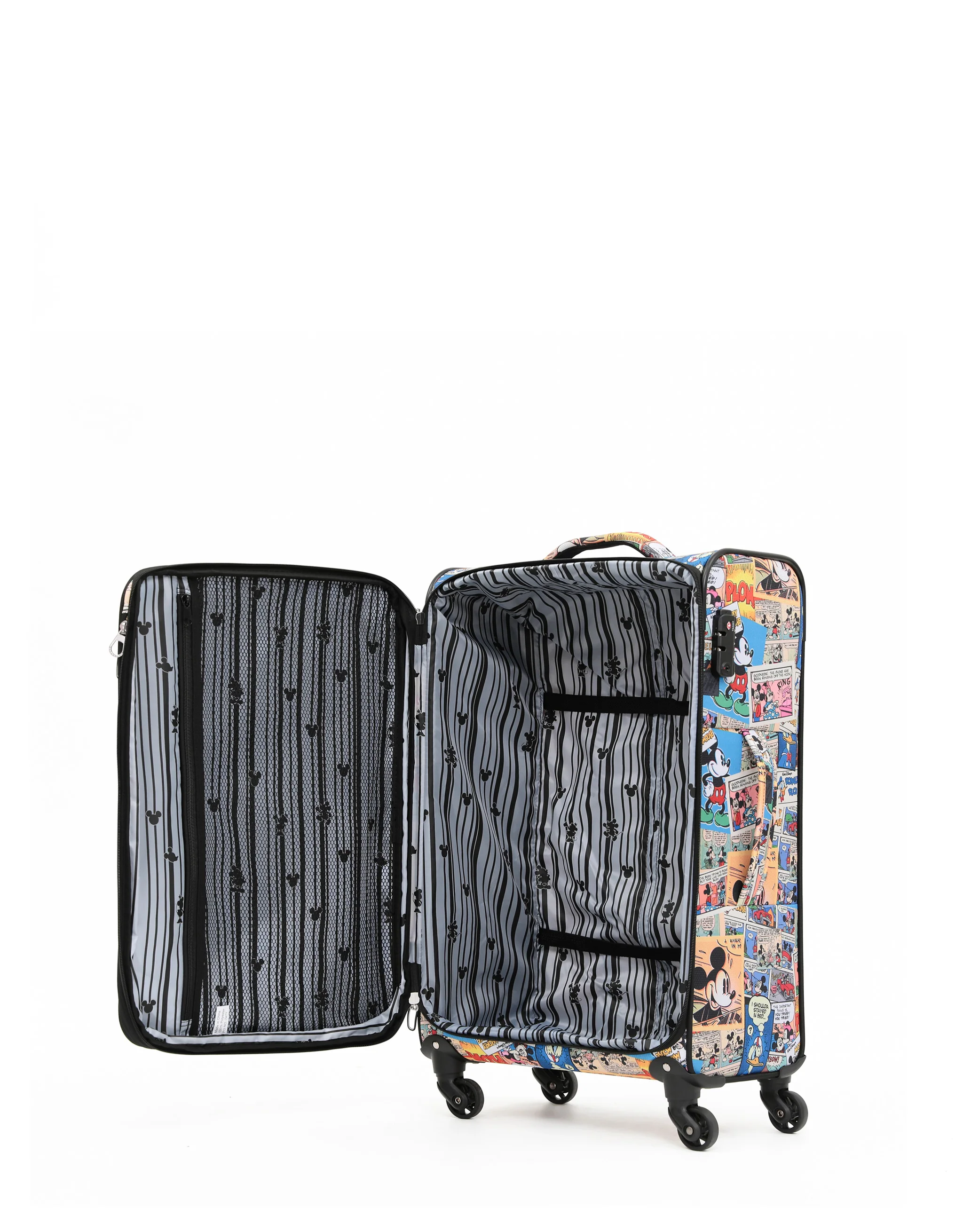 Disney Mickey Mouse Comic Soft Carry On - Multi - Image 3