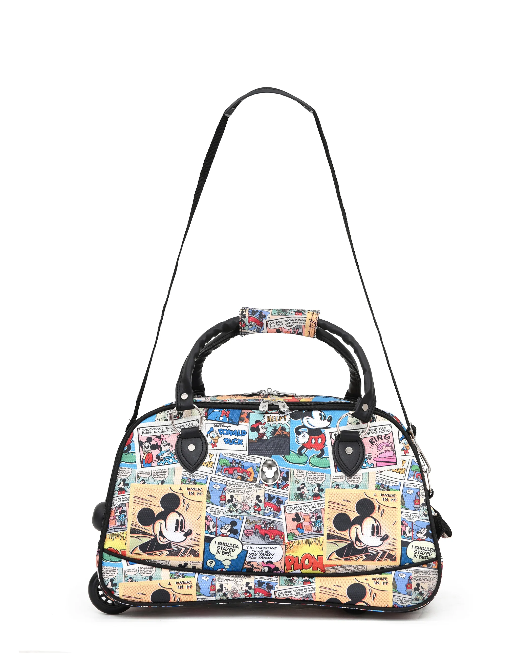 Disney Mickey Mouse Comic Wheel Bag - Multi - Image 3