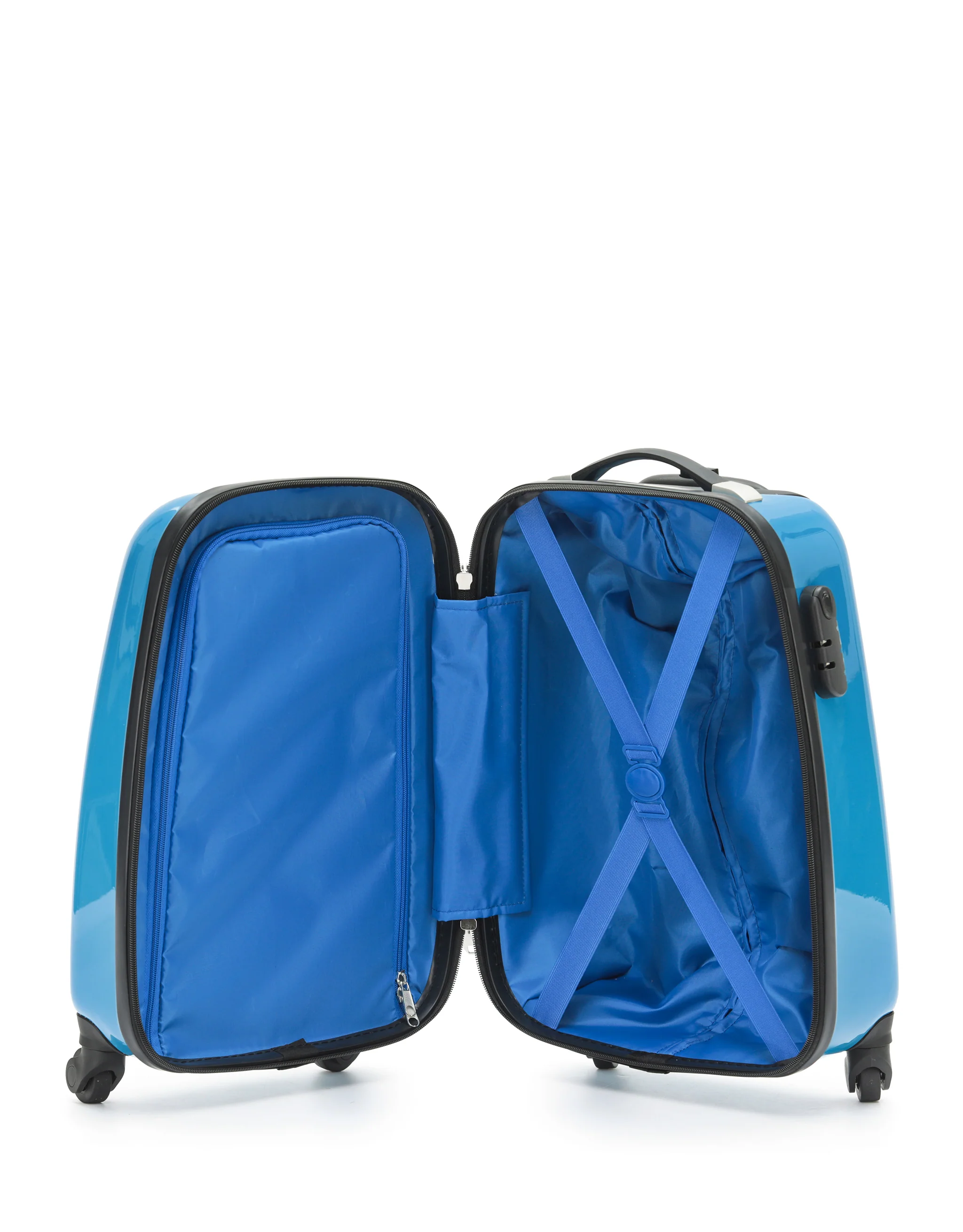 Disney Stitch 45cm Small Hard Carry On - Blue - Image 3