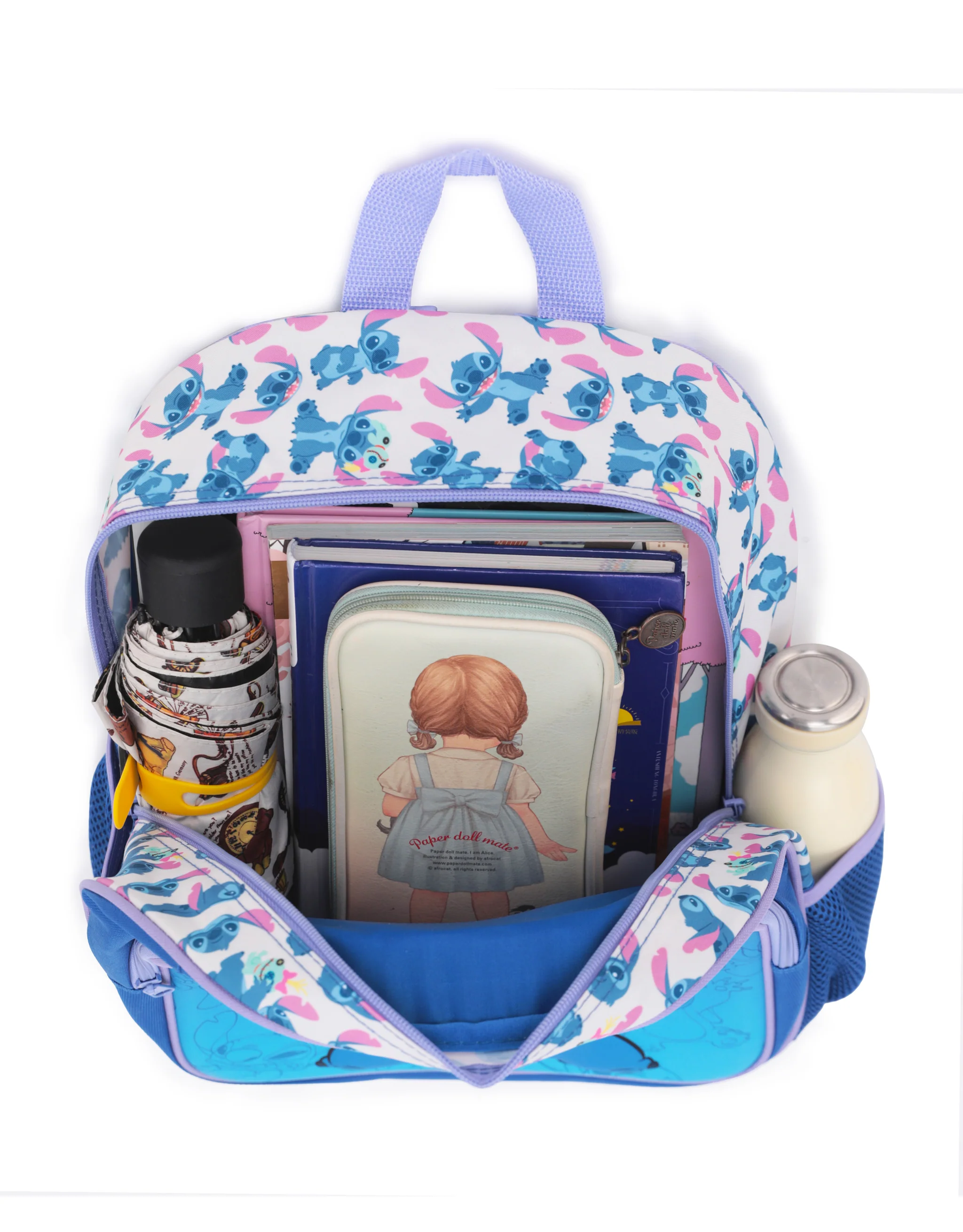 Disney Stitch Backpack - Blue - Image 3
