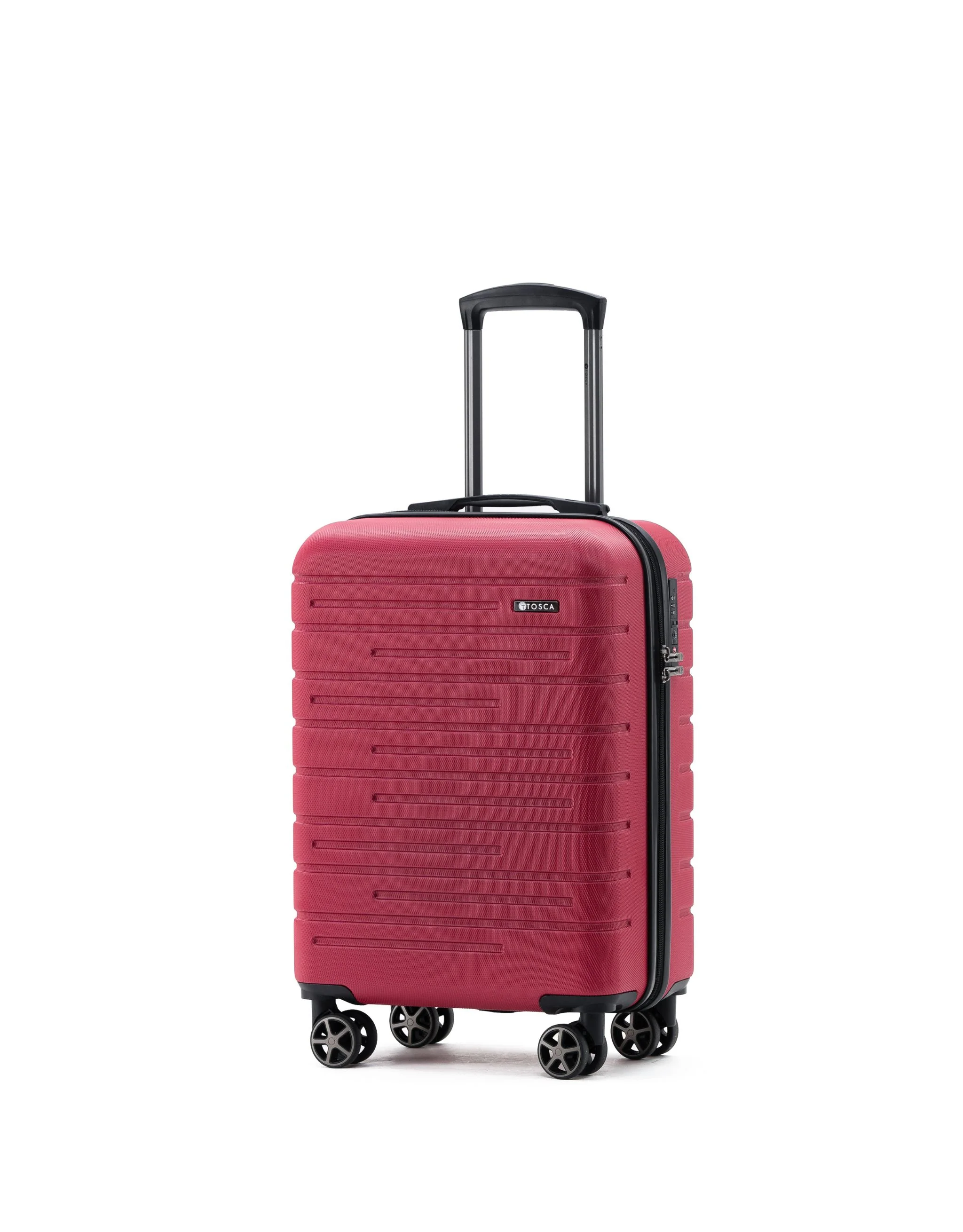 Elite 55cm Small Hard Carry On - Red - Image 2