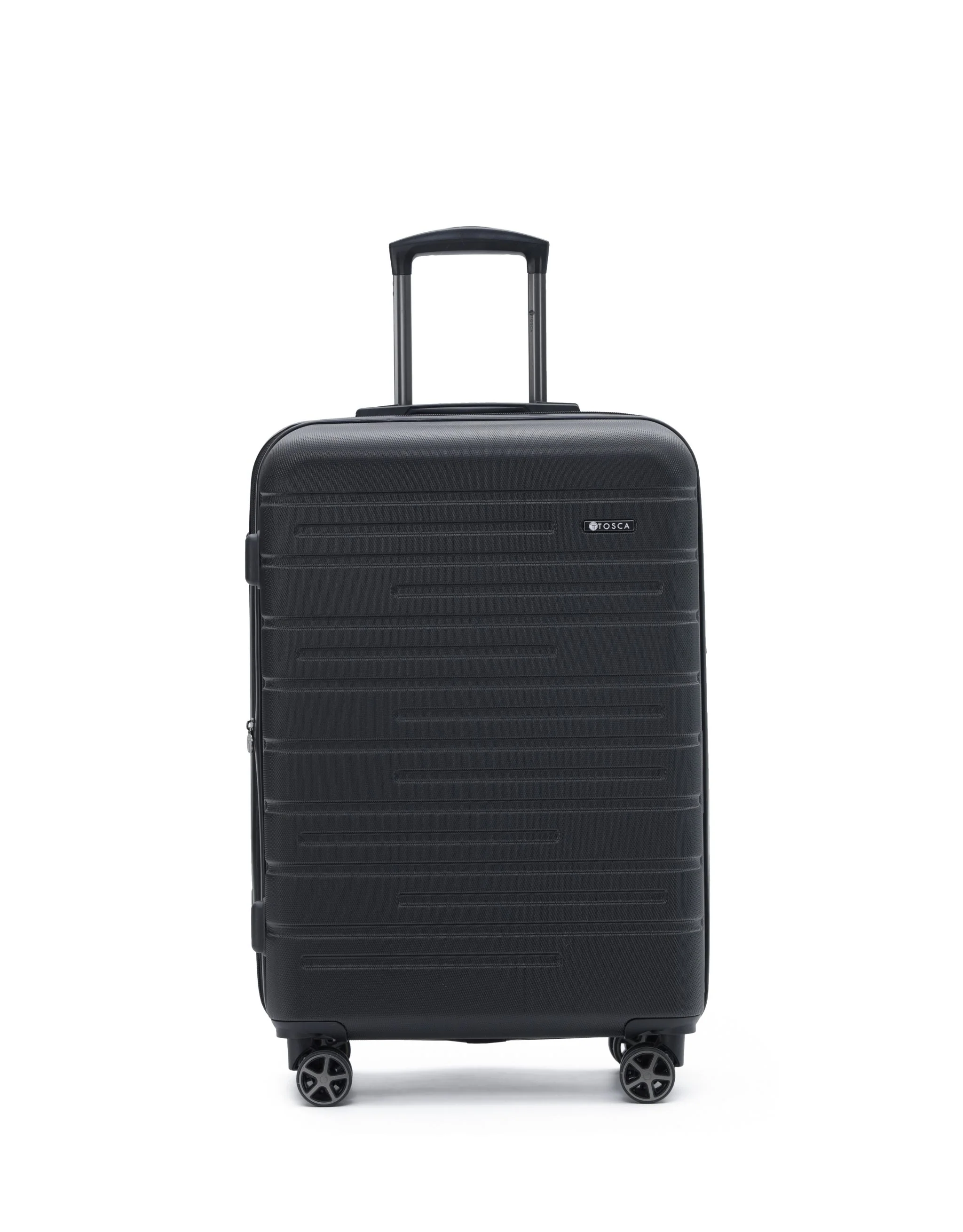Elite Hard Case 2 Piece Luggage Set - Black - Image 3