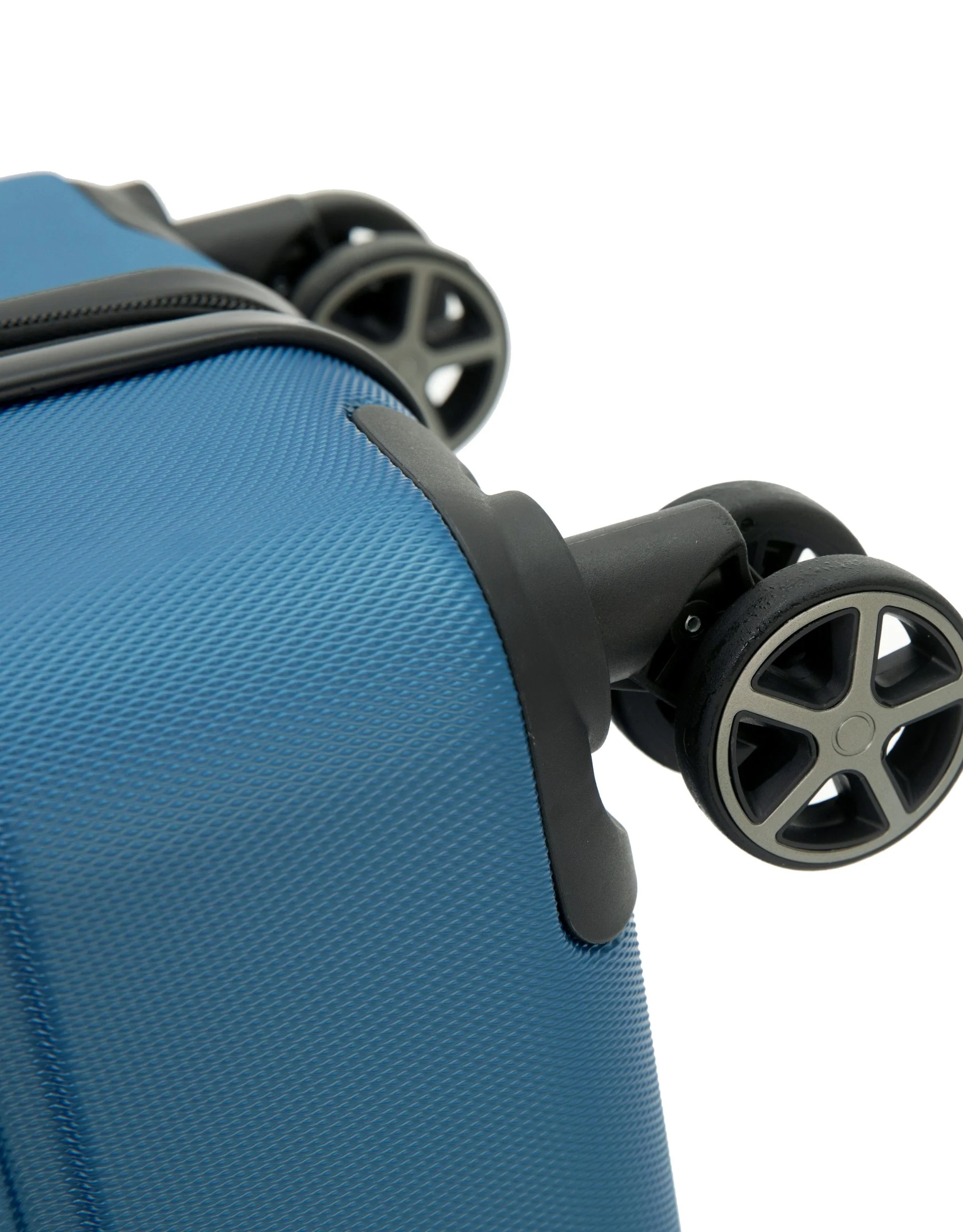 Elite 74cm Large Hard Suitcase - Blue - Image 4