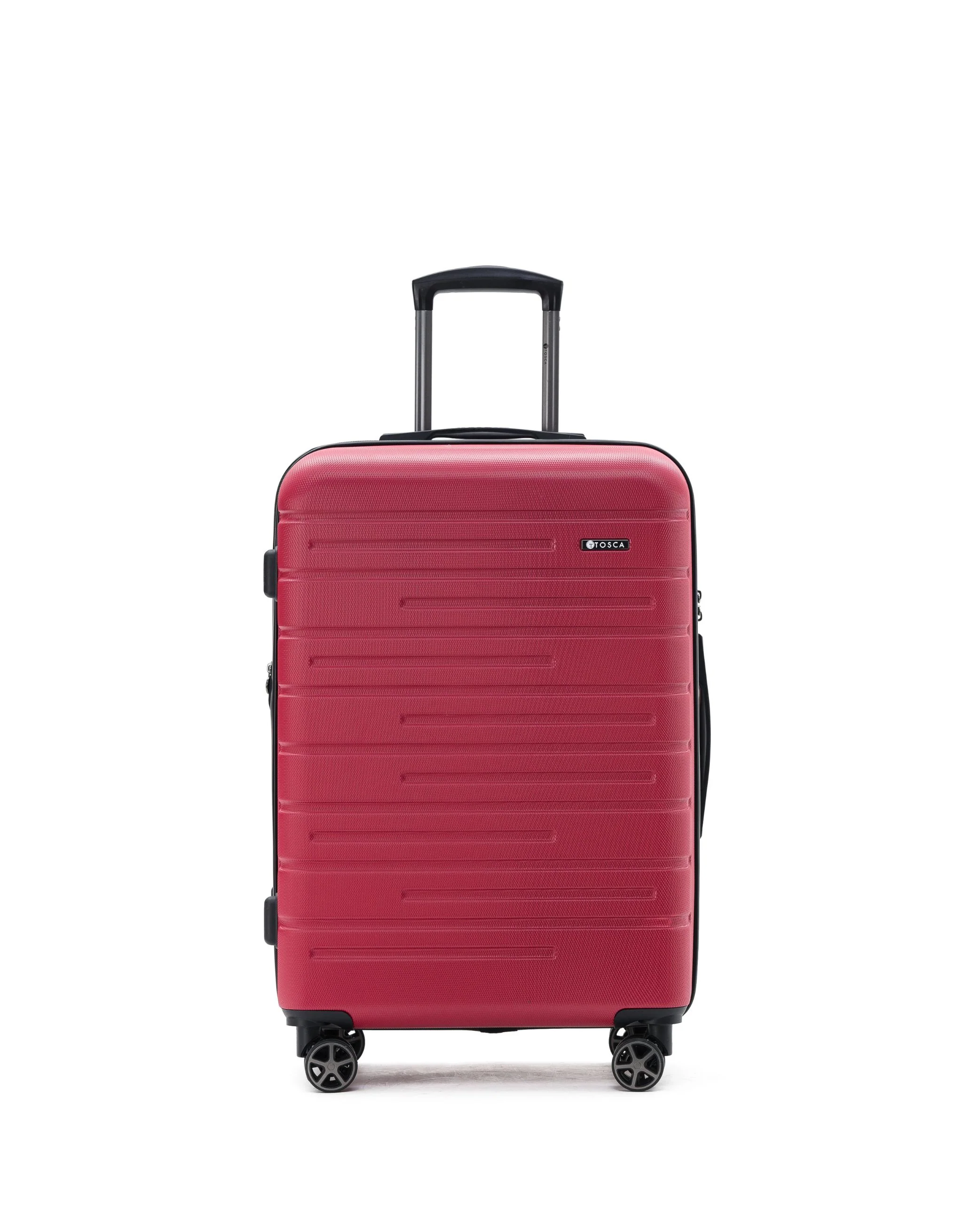 Elite Hard Case 2 Piece Luggage Set - Red - Image 3