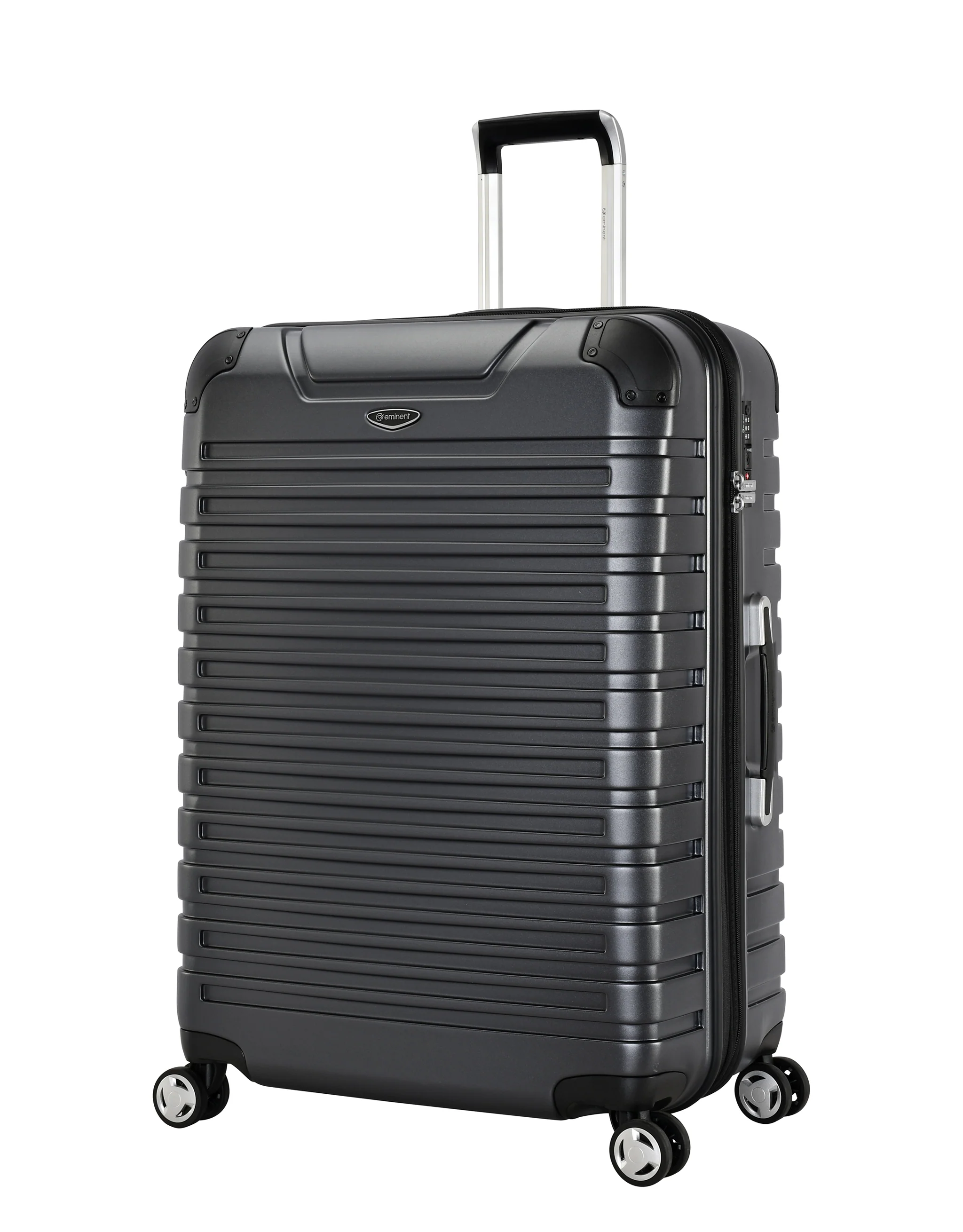 Eminent Fortress 76cm Large Hard Suitcase - Black