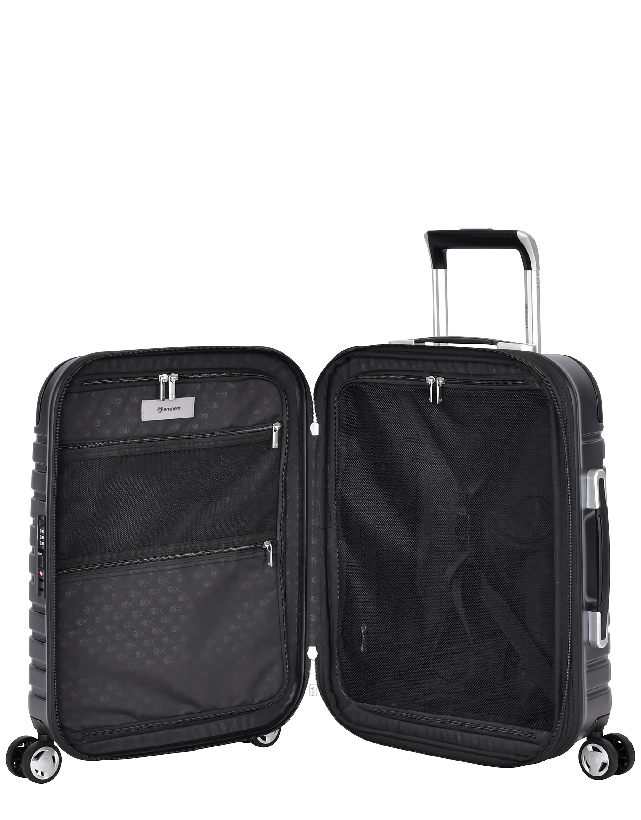Eminent Fortress 53cm Small Hard Carry On - Black - Image 4