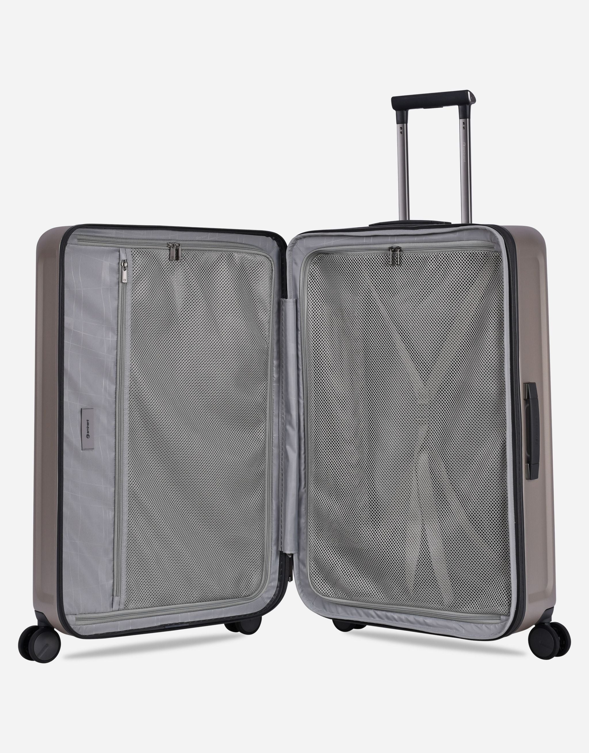 Eminent Kapstadt 77cm Large Hard Suitcase - Champagne - Image 4