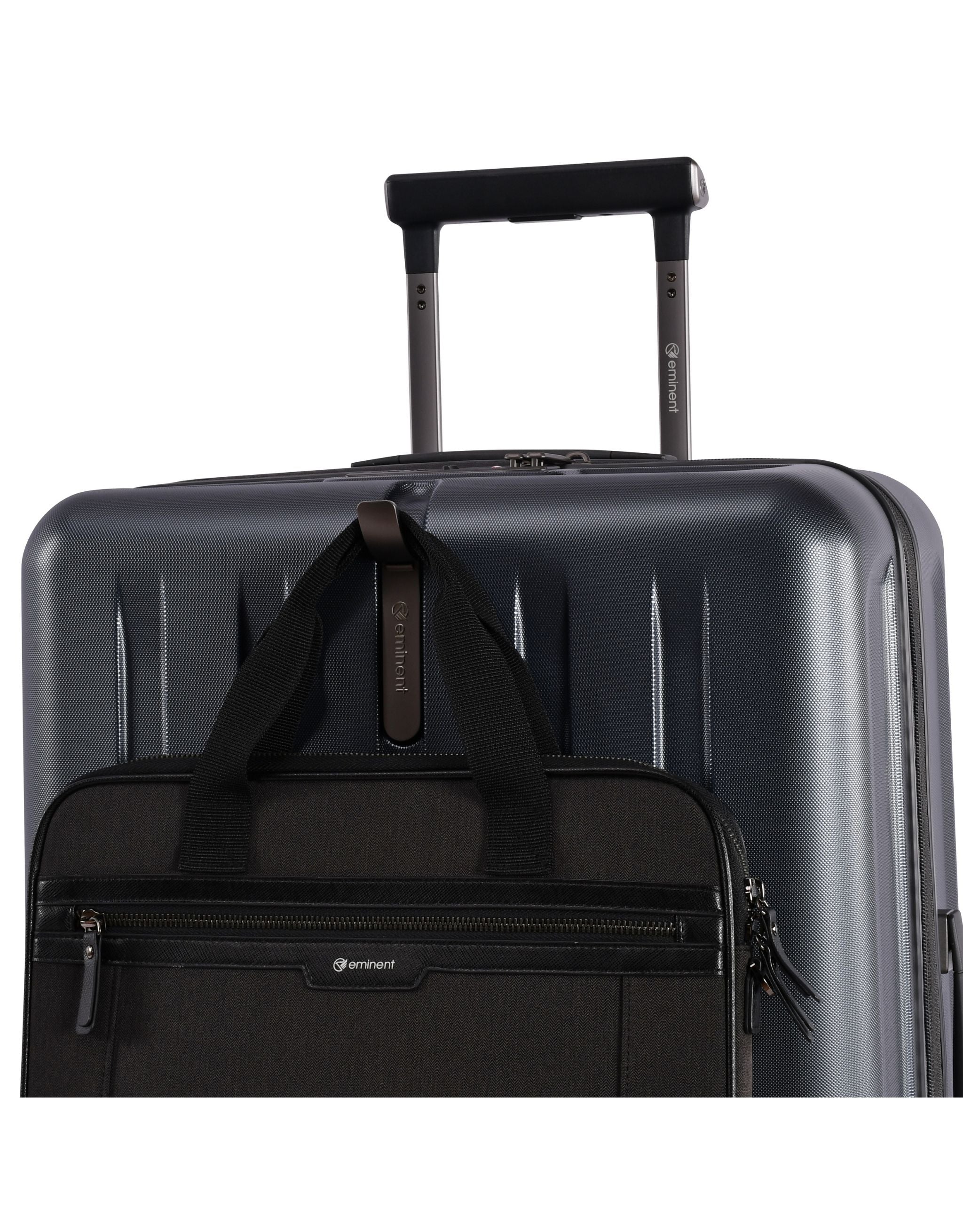 Eminent Kapstadt 66cm Medium Hard Suitcase - Carbon Grey - Image 10