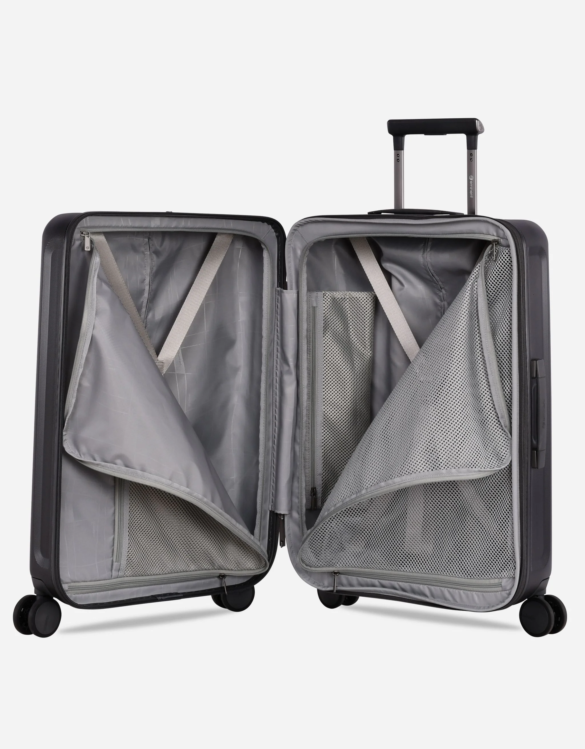 Eminent Kapstadt 66cm Medium Hard Suitcase - Carbon Grey - Image 13