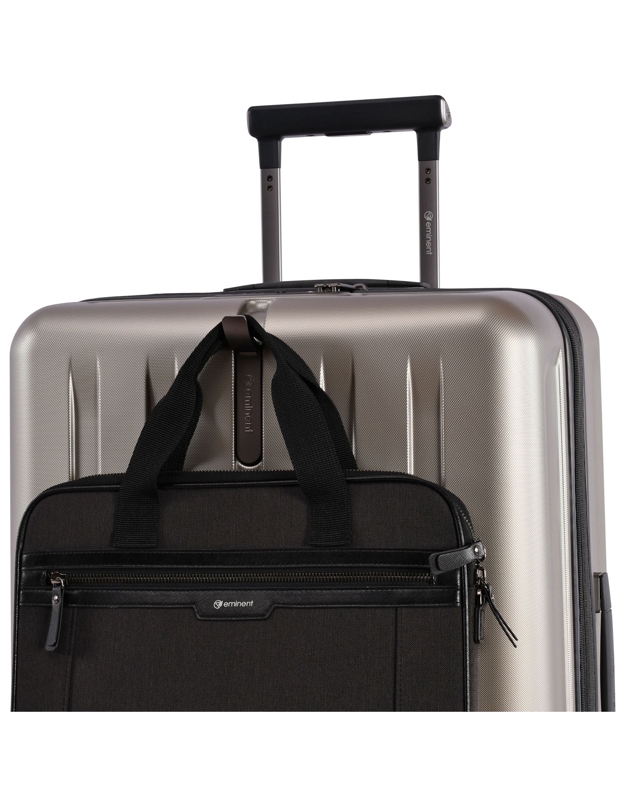 Eminent Kapstadt 66cm Medium Hard Suitcase - Champagne - Image 9