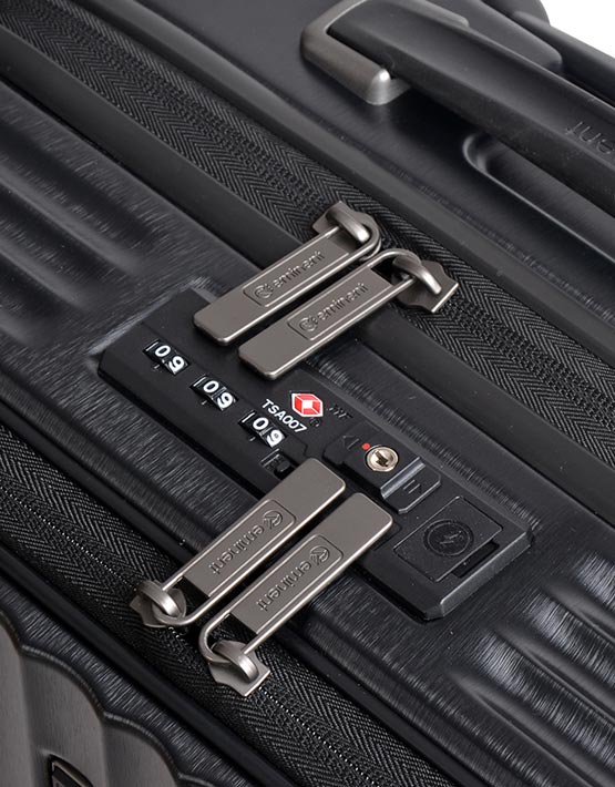 Eminent KK50 76cm Large Hard Suitcase - Black - Image 4
