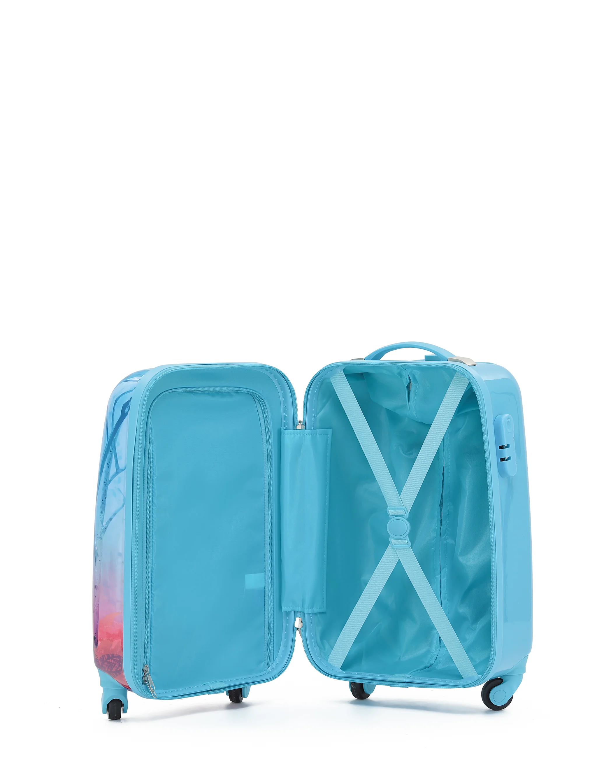 Disney Frozen 45cm Small Hard Carry On - Blue - Image 4