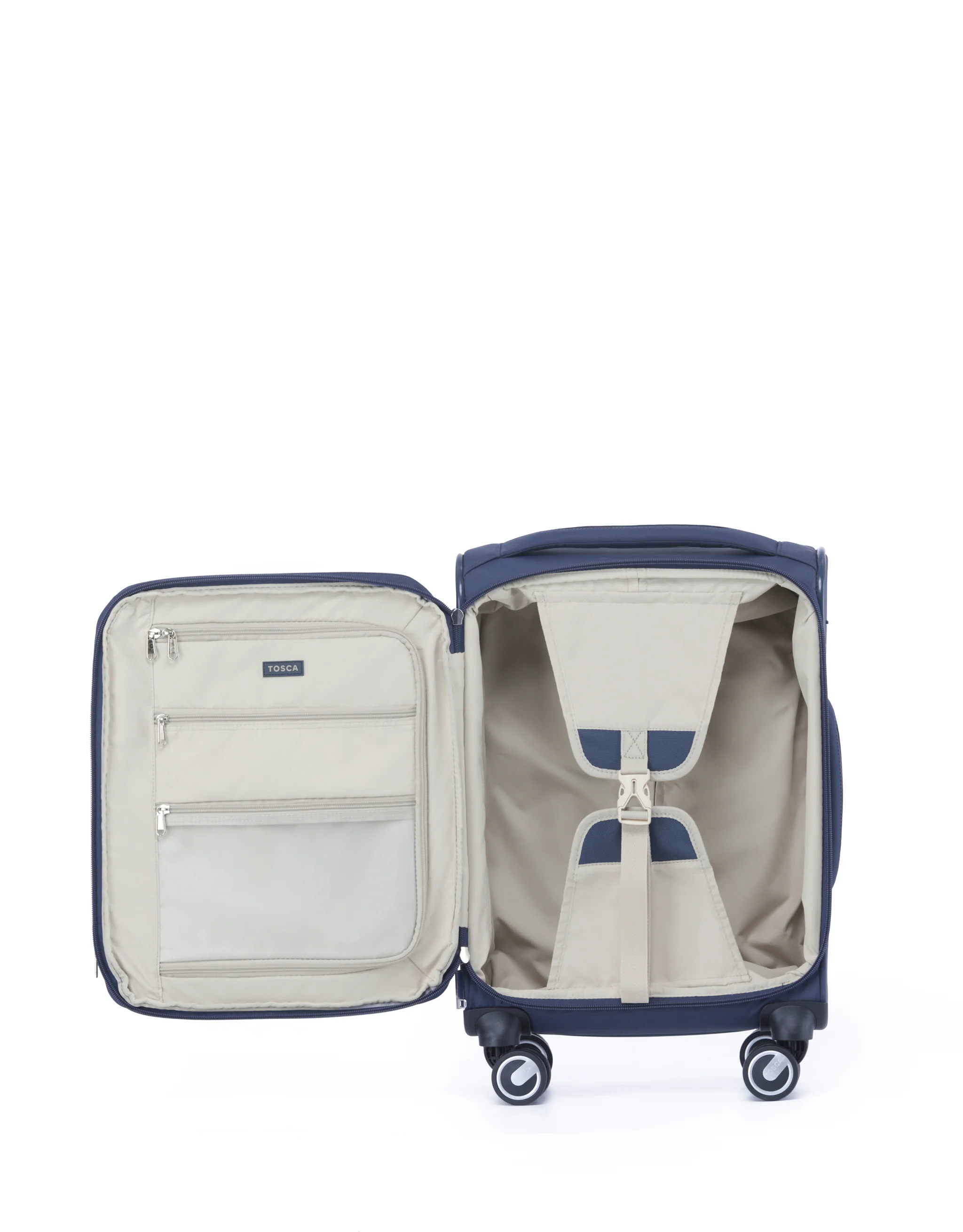Grange 67cm Medium Soft Carry On - Indigo Blue - Image 3